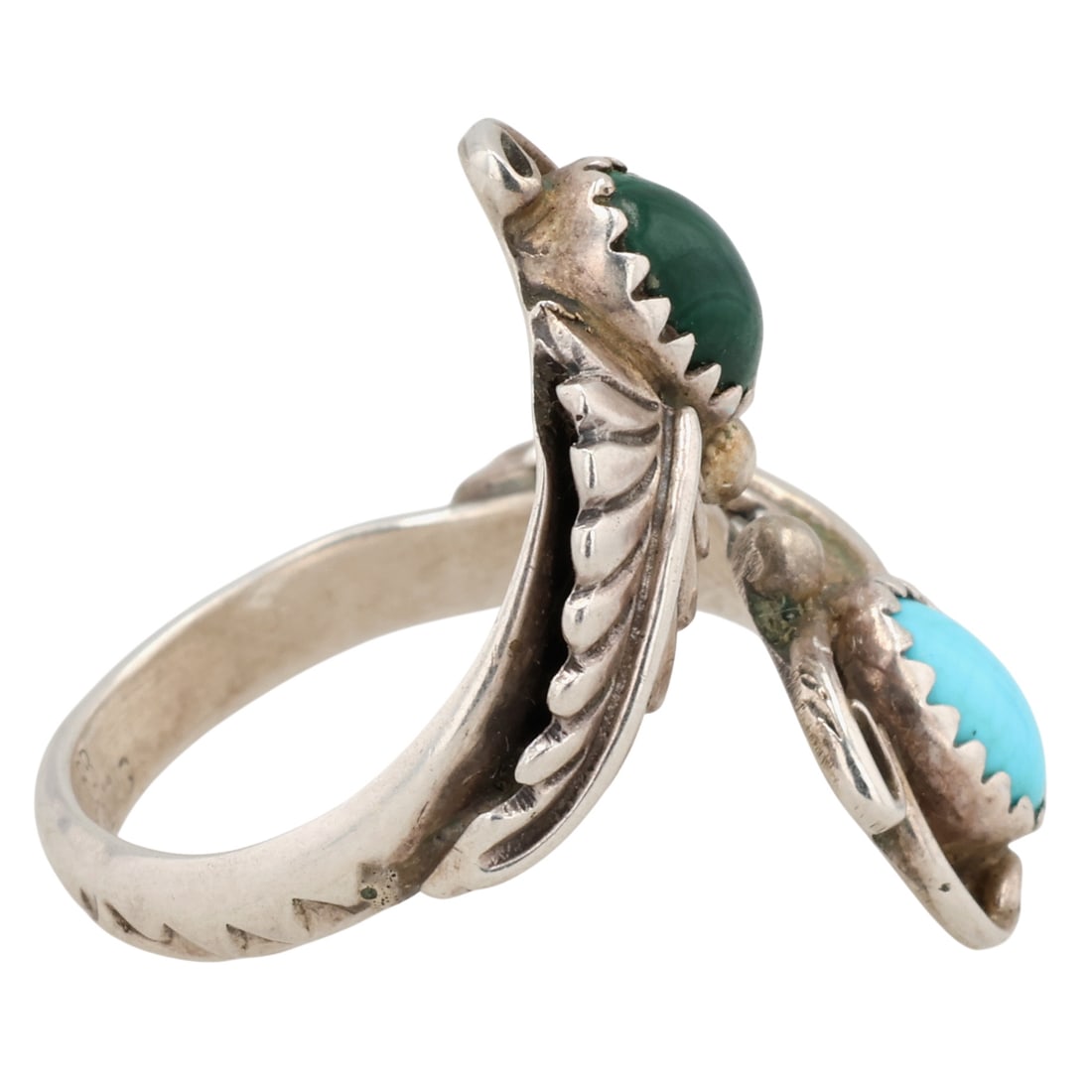 Running Bear Sterling Multi-Stone Adjustable Ring - 3