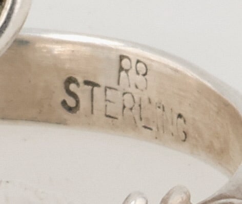 Running Bear Sterling Multi-Stone Adjustable Ring - 5