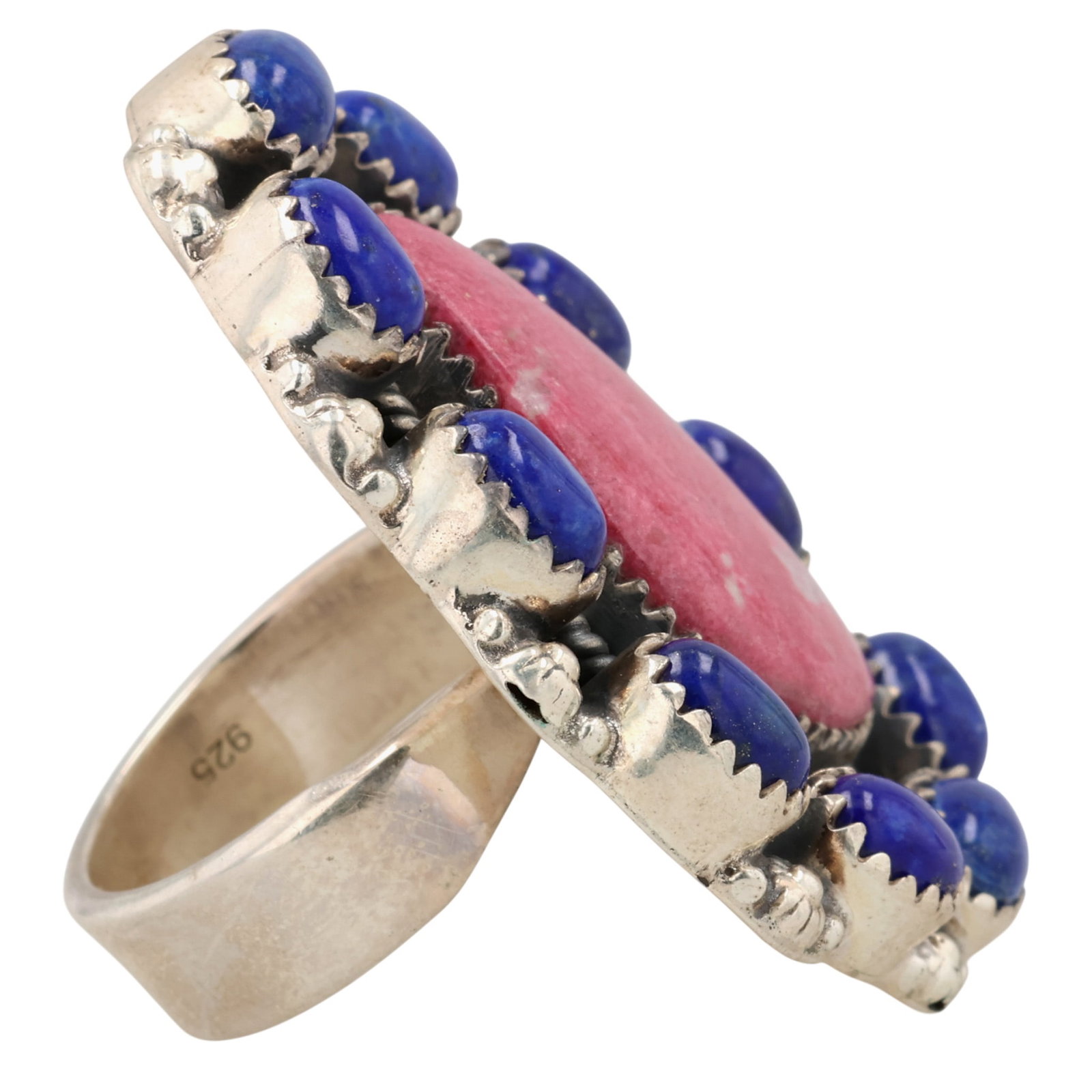 HaDa Collection Sterling Multi-Stone Adjustable Ring - 4