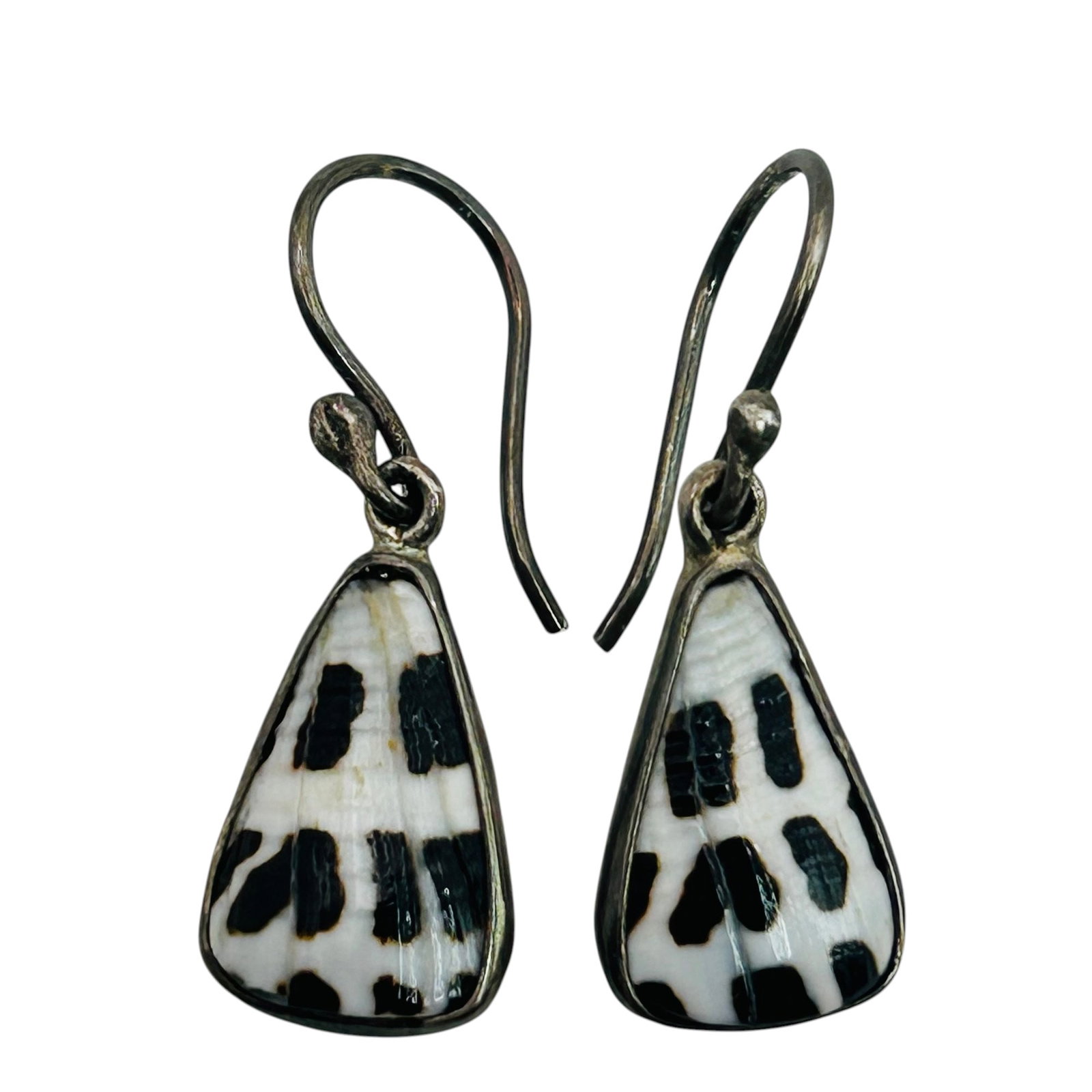 Sterling Hebrew Cone Shell Earrings (1 of 6)