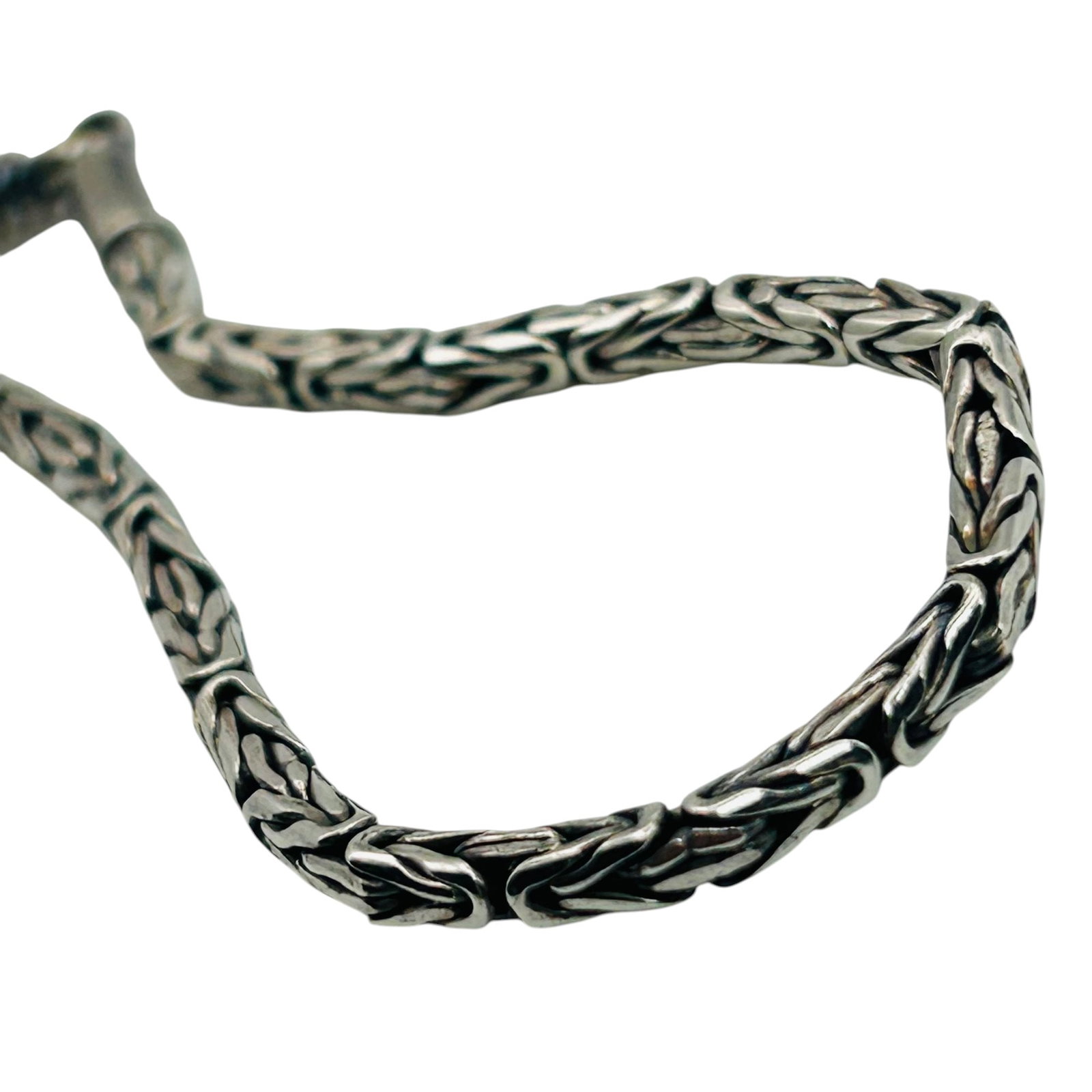 Sterling Hook Clasp Bracelet (1 of 4)