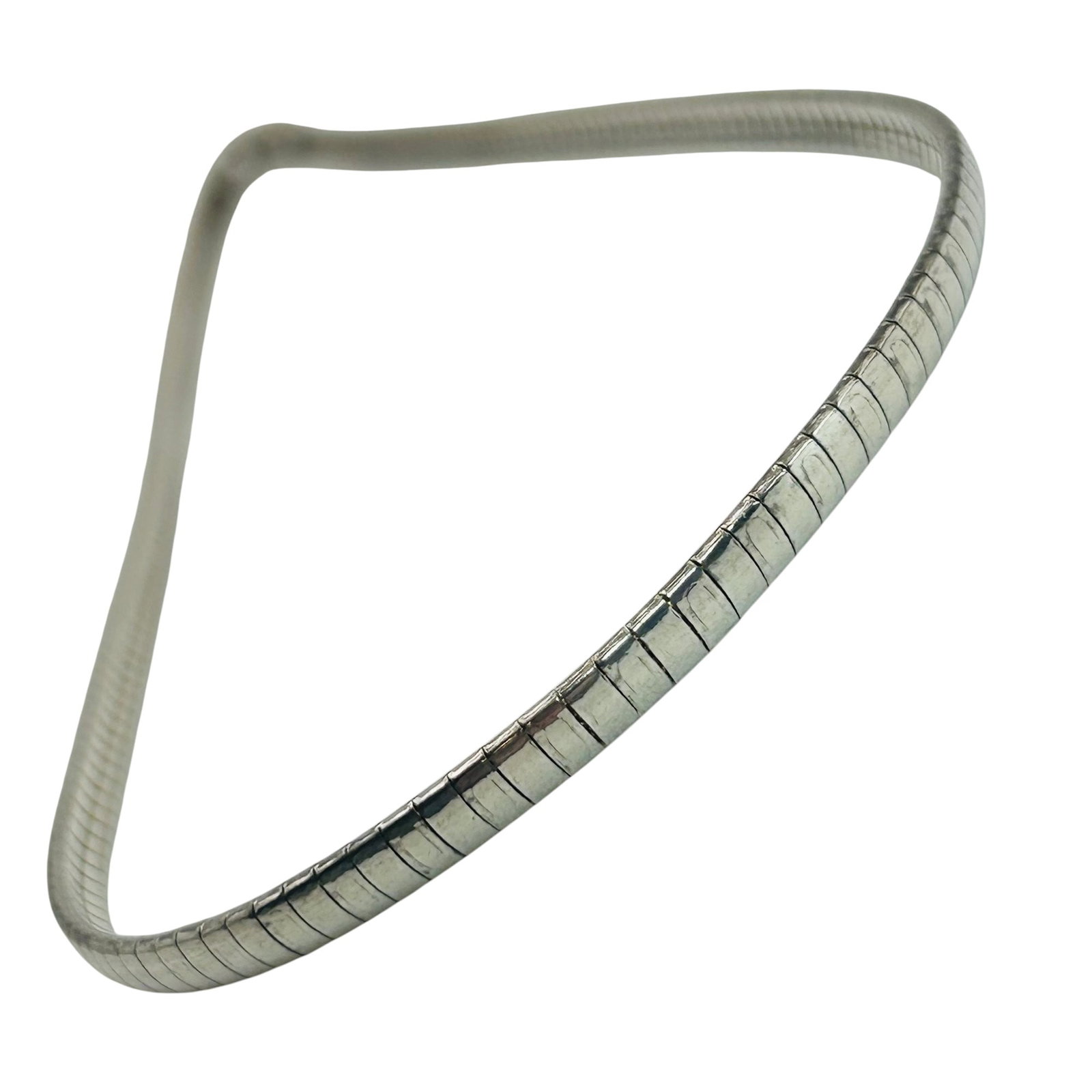 Italy Sterling Flat Snake Chain Necklace (1 of 5)