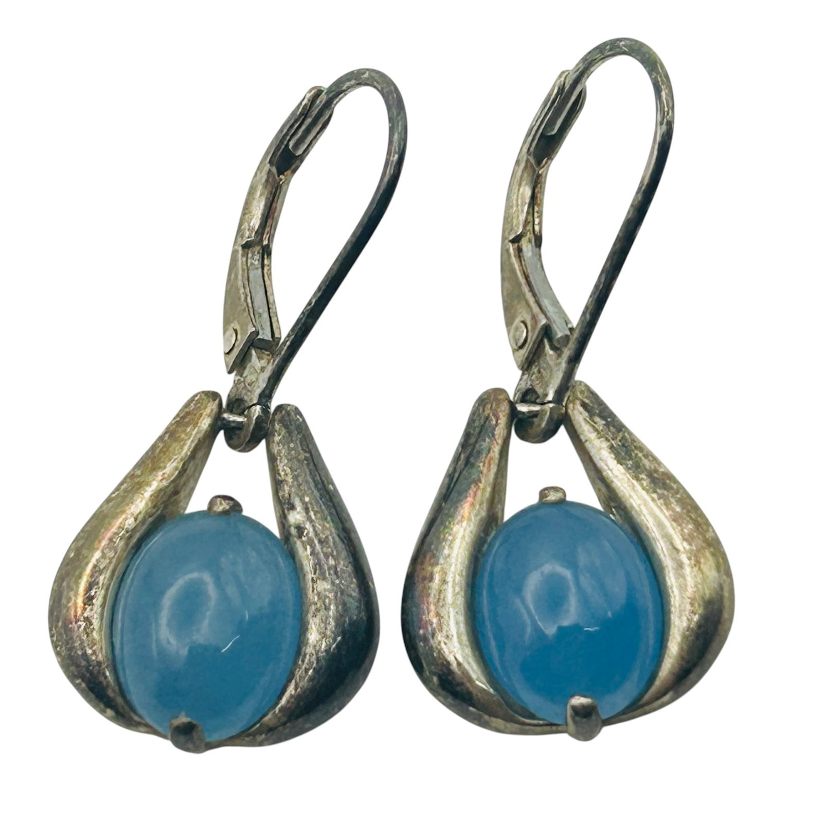 Sterling Chalcedony Earrings (1 of 5)