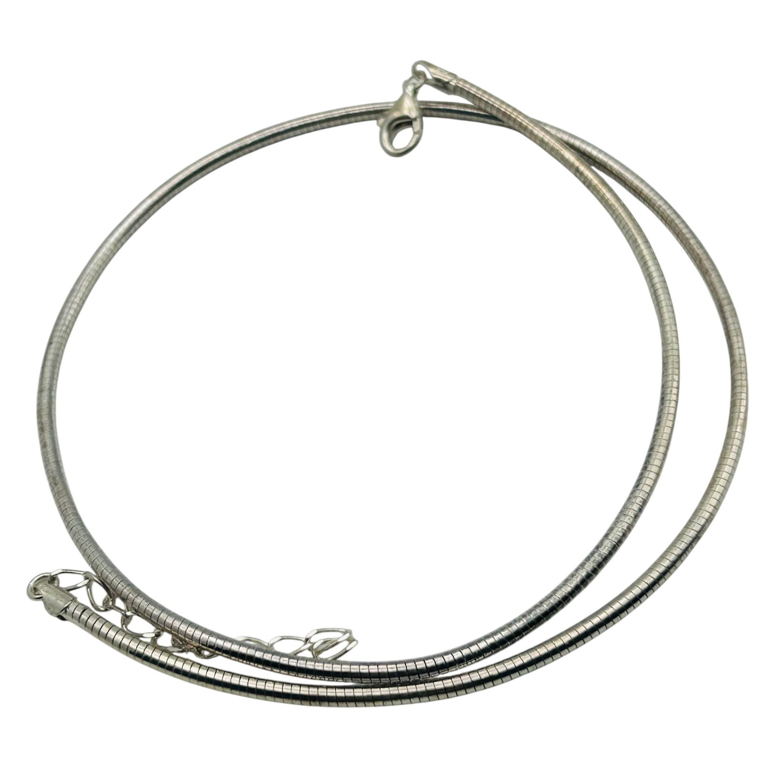 Milor Italy Sterling Round Snake Chain Necklace (1 of 6)