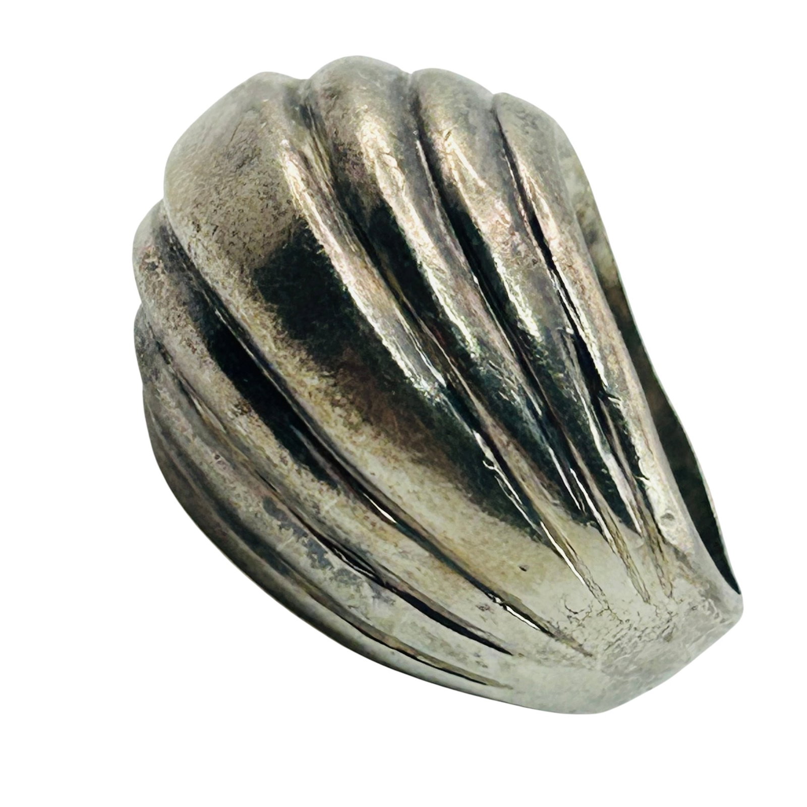 Philippines Sterling Dome Ring Sz 7 (1 of 5)