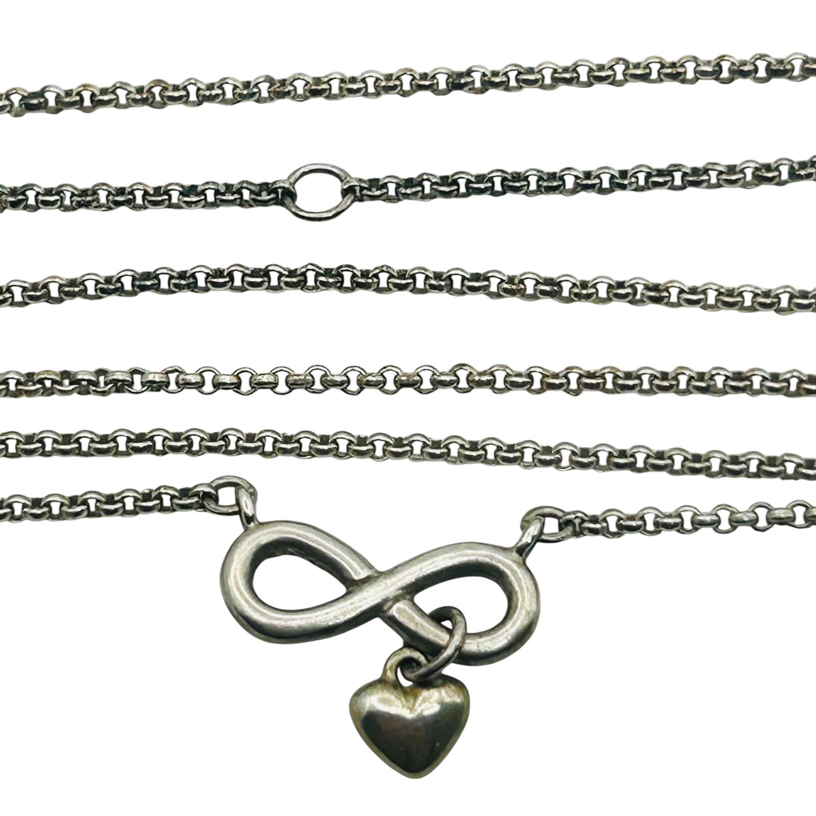 Boma Sterling Infinity Cable Chain Necklace (1 of 4)