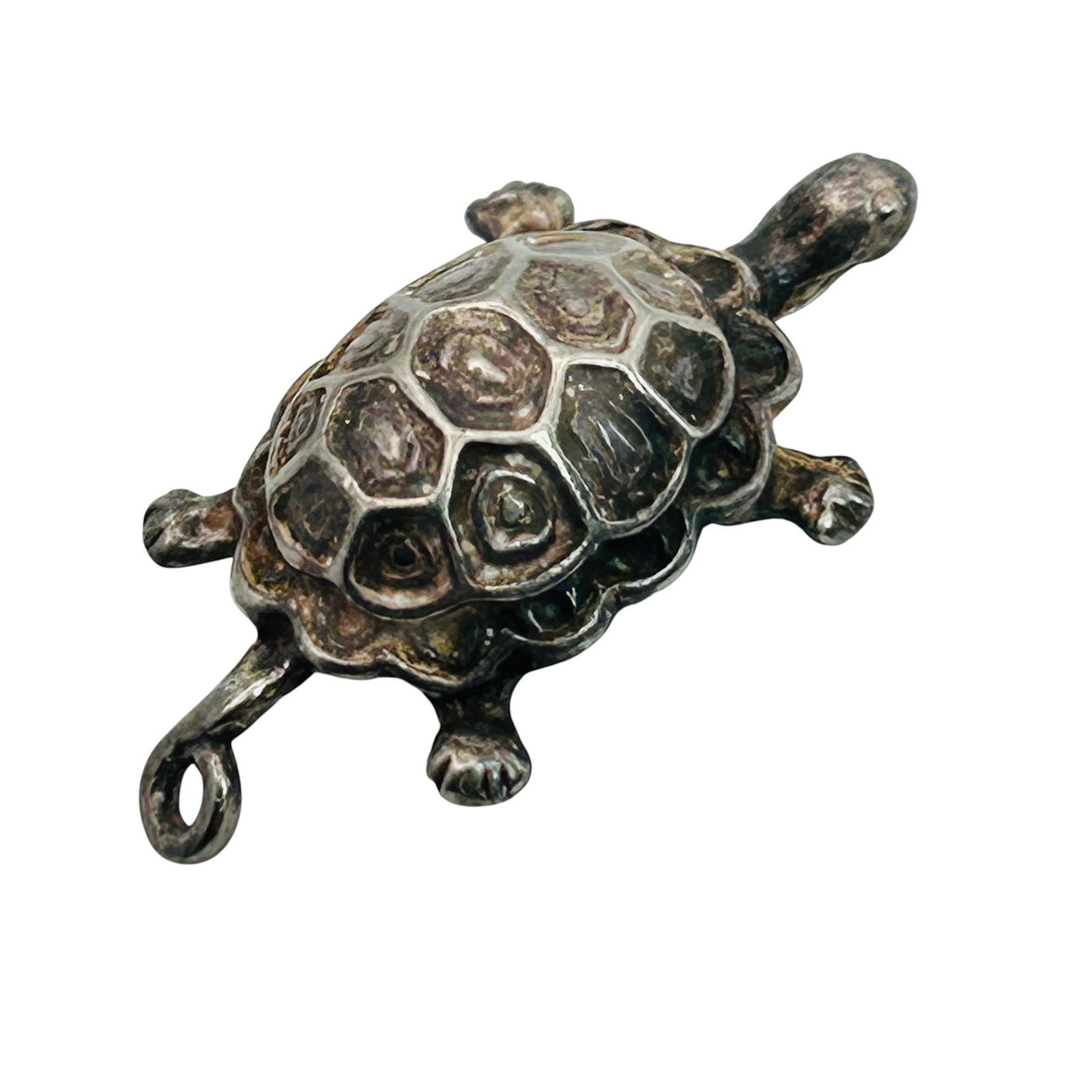 Signed Sterling Turtle Charm (1 of 4)