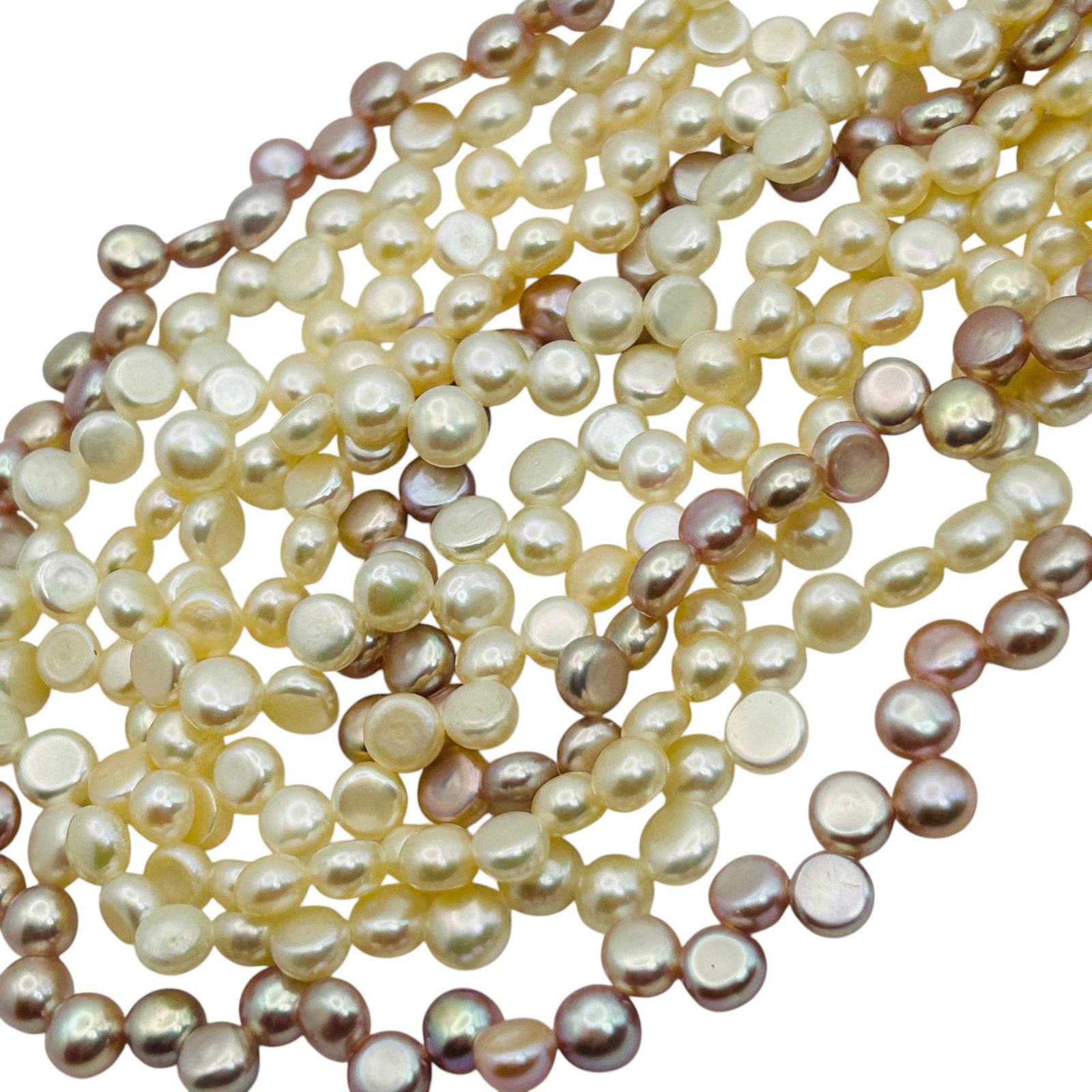 Sterling Multi Chain Pearl Necklace (1 of 4)