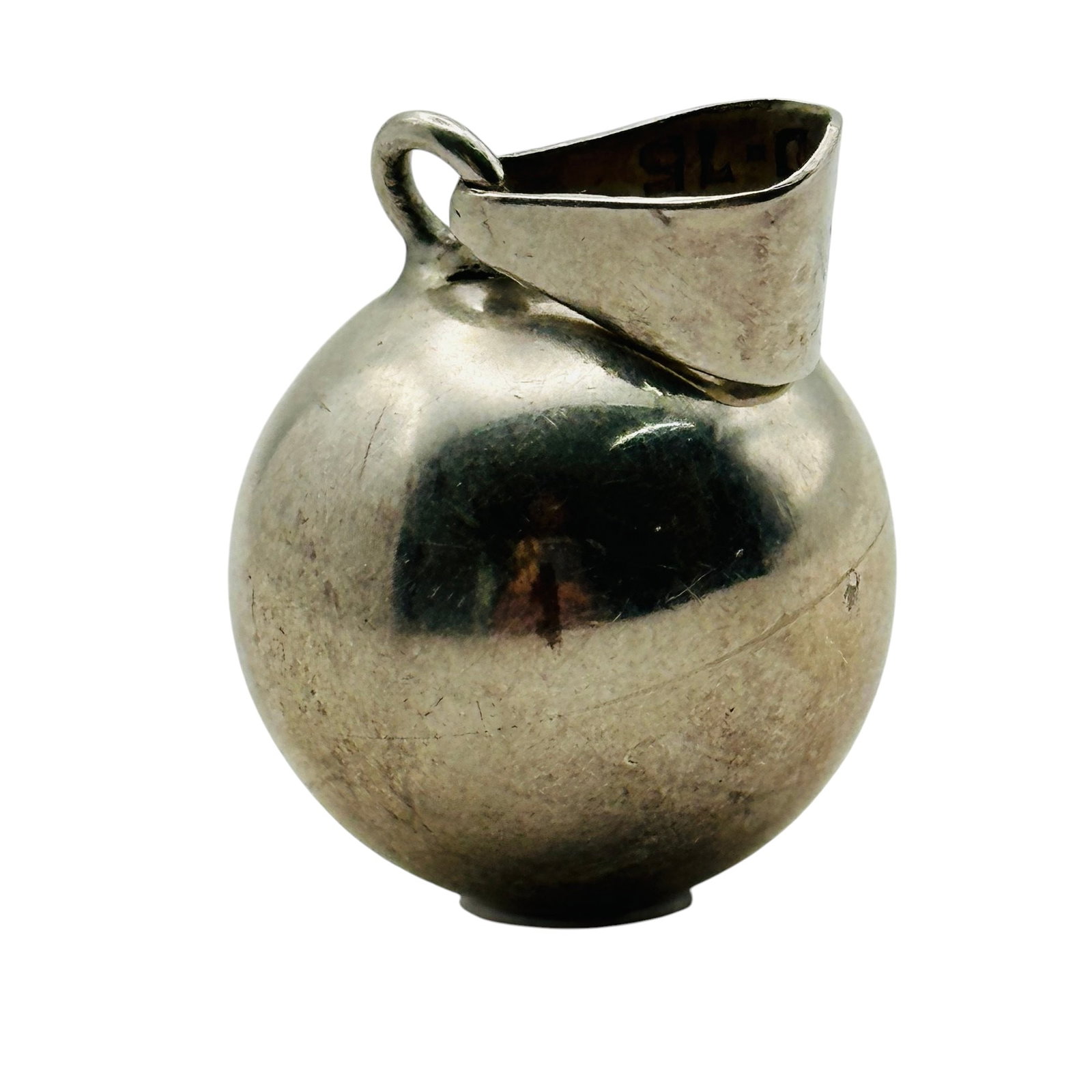 Taxco Mexico Sterling Ringing Bell Pendant (1 of 5)