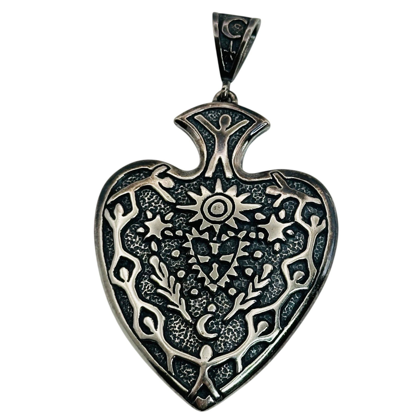 Argentum Aurum Sterling Heart Pendant (1 of 5)