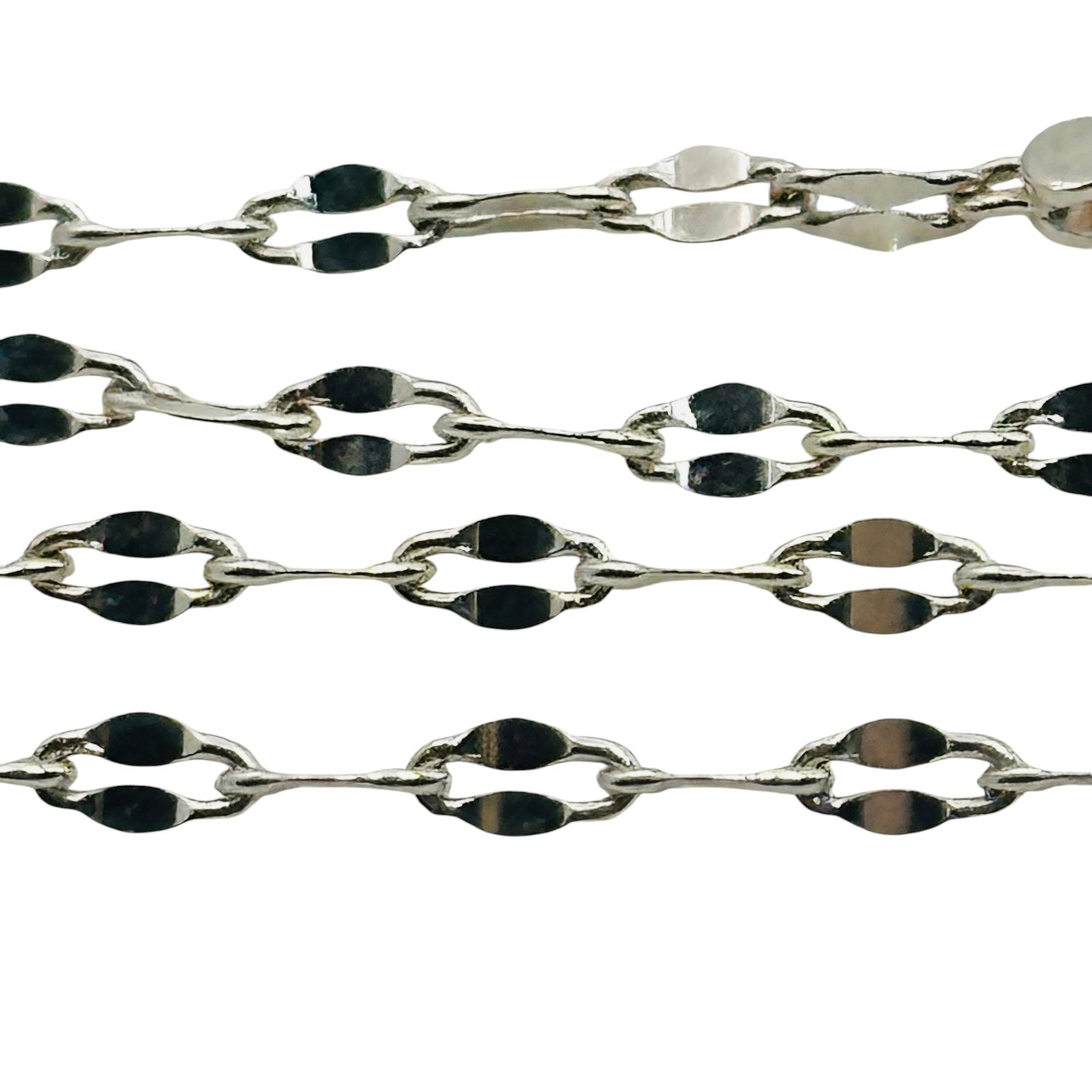Italy Sterling Chain Necklace (1 of 4)