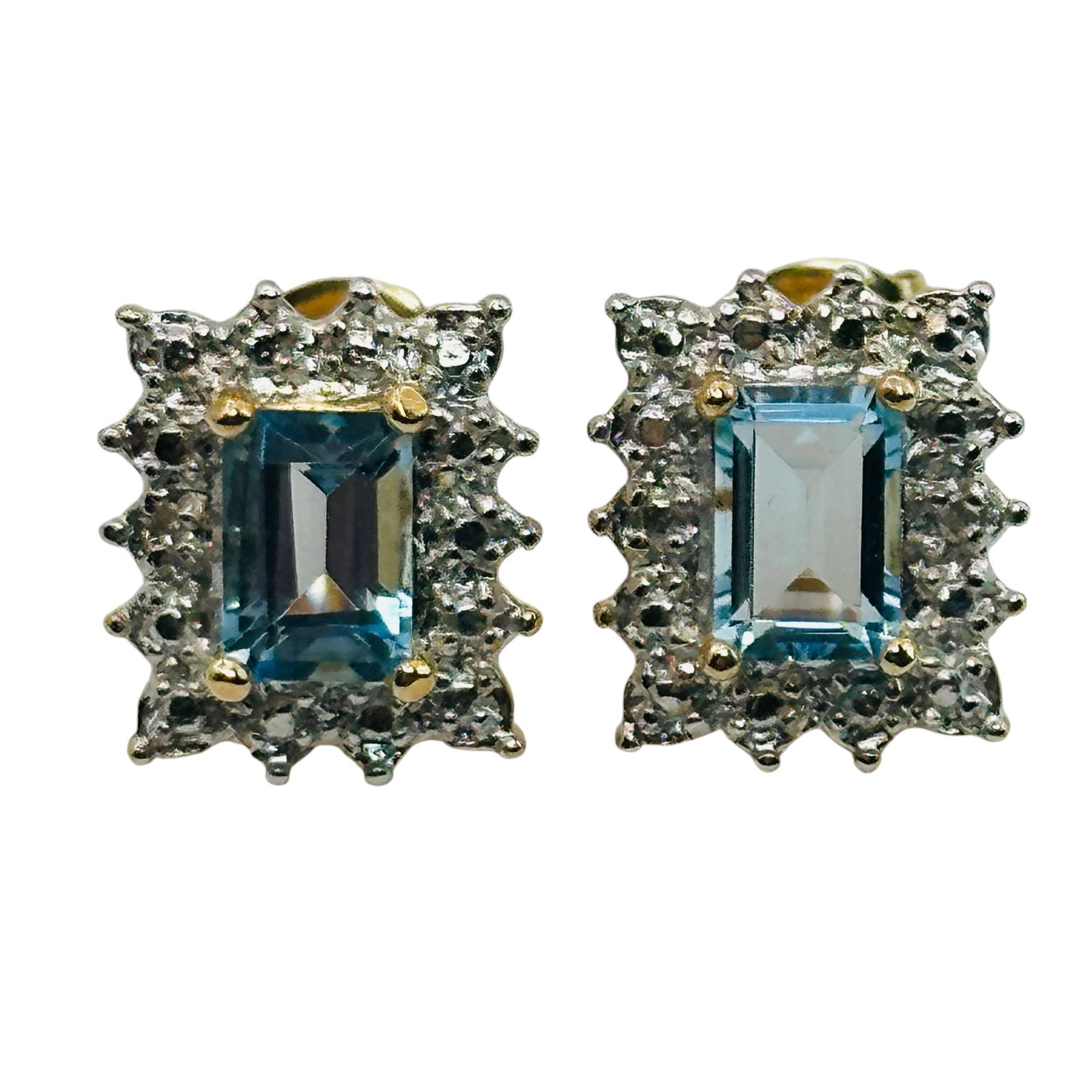 Ross Simons Sterling Topaz Earrings (1 of 4)