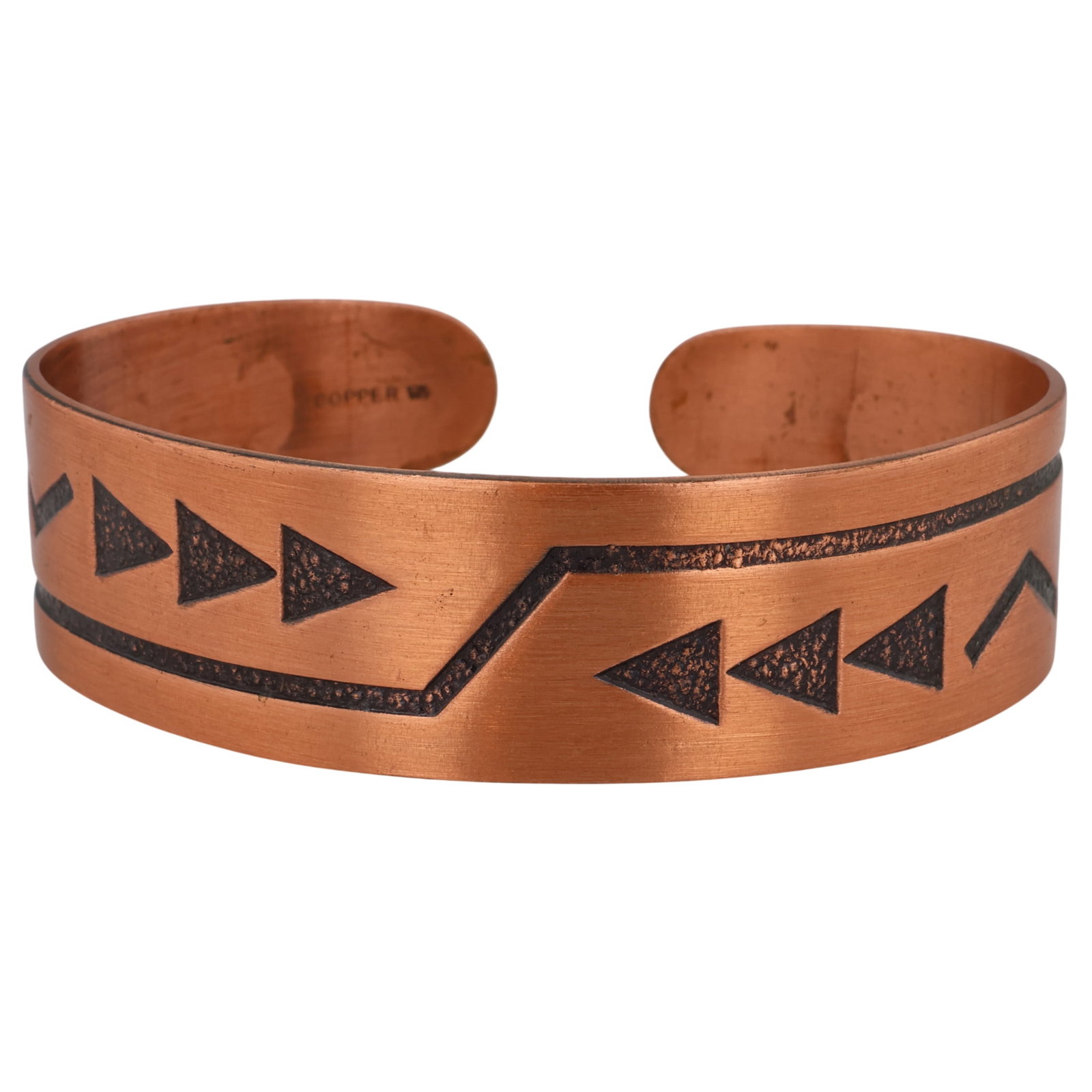 Wheeler Manufacturing Co. Copper Cuff Bracelet (1 of 7)