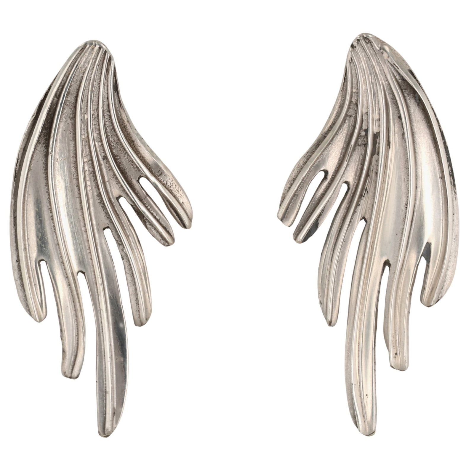 Charles Johnson Navajo Sterling Earrings (1 of 3)