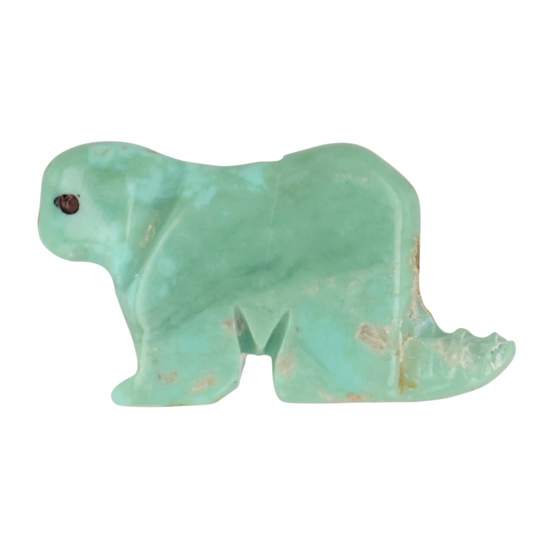 Award Winning Artist Stacey Turpen Navajo Variscite Animal Fetish Carving (1 of 3)