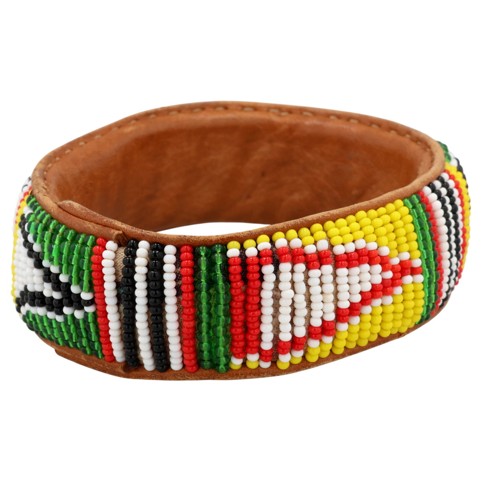 Vintage Cherokee Microbead Bangle Bracelet (1 of 6)