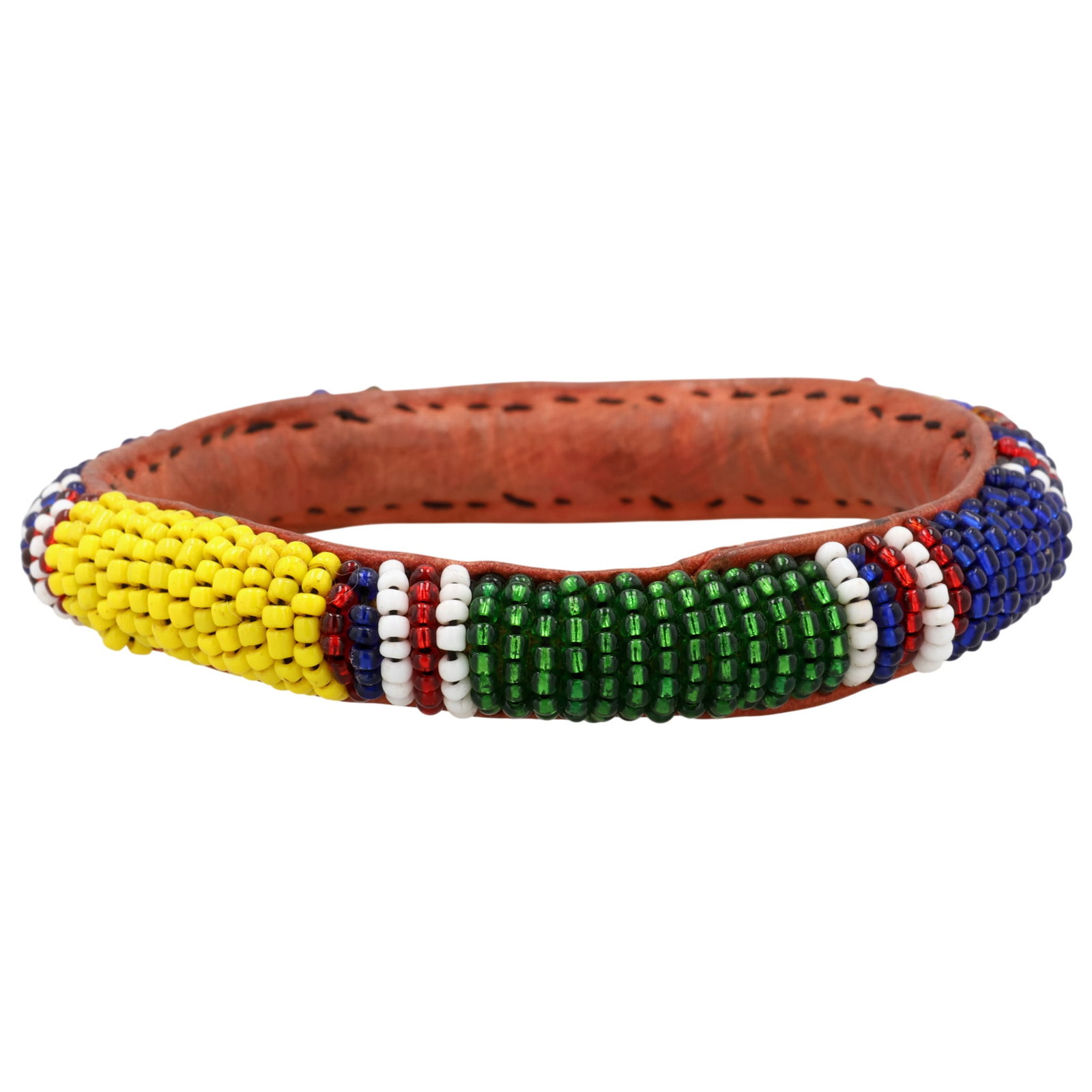Vintage Cherokee Microbead Bangle Bracelet (1 of 6)