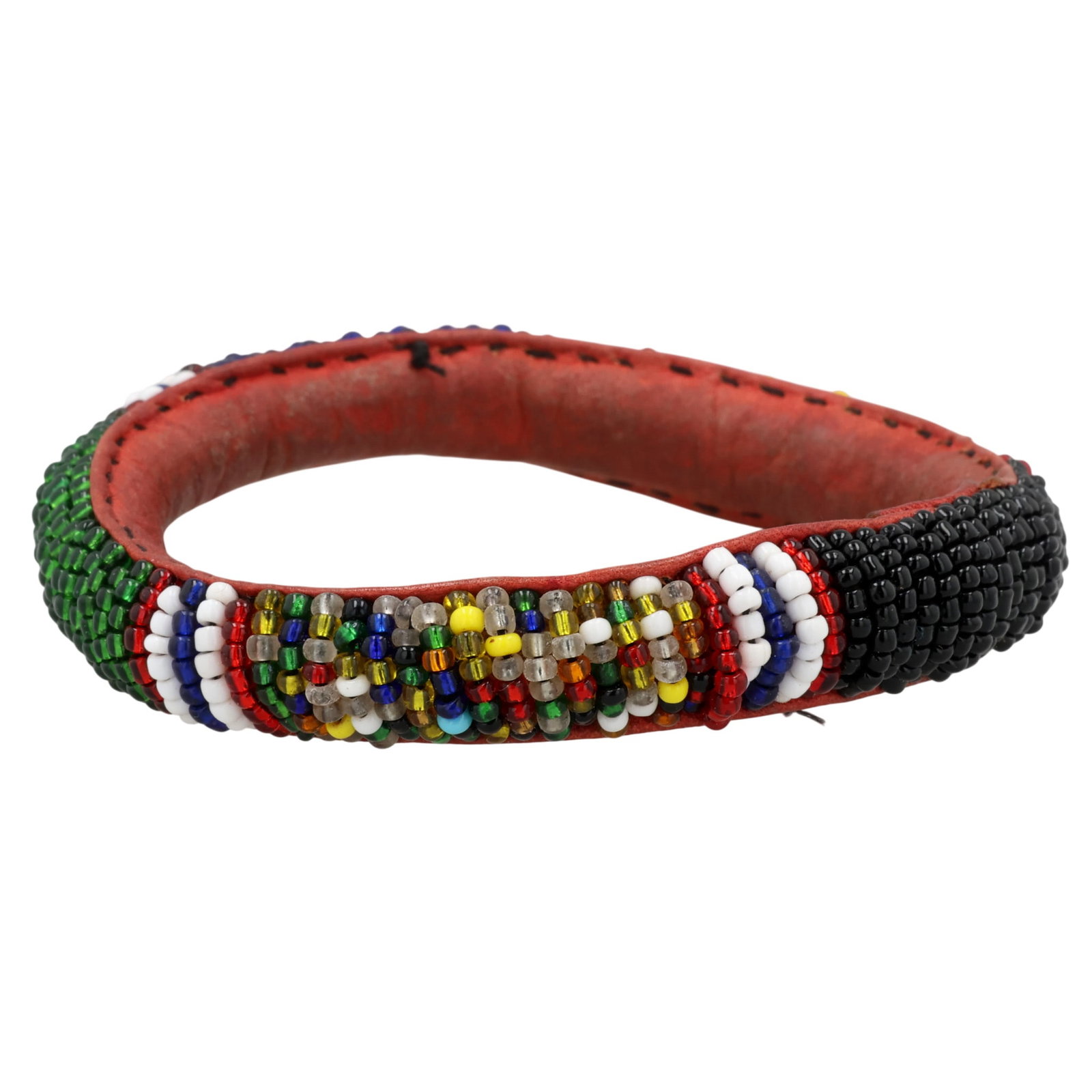 Vintage Cherokee Microbead Bangle Bracelet (1 of 6)