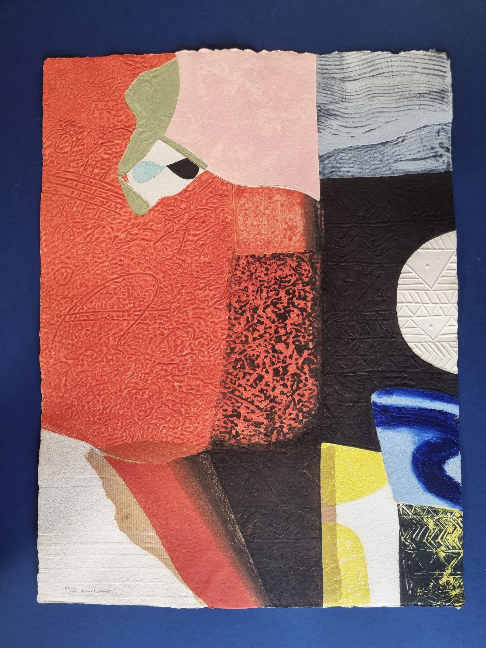 Max Papart , Carborundum Etching Hand Signed Numbered (1 of 5)