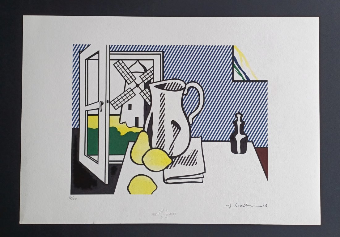 ROY LICHTENSTEIN, ORIGINAL LITHOGRAPH LIMITED EDITION (1 of 3)
