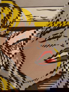 Roy Lichtenstein: Roy Lichtenstein, 50x40cm, signed in print.
