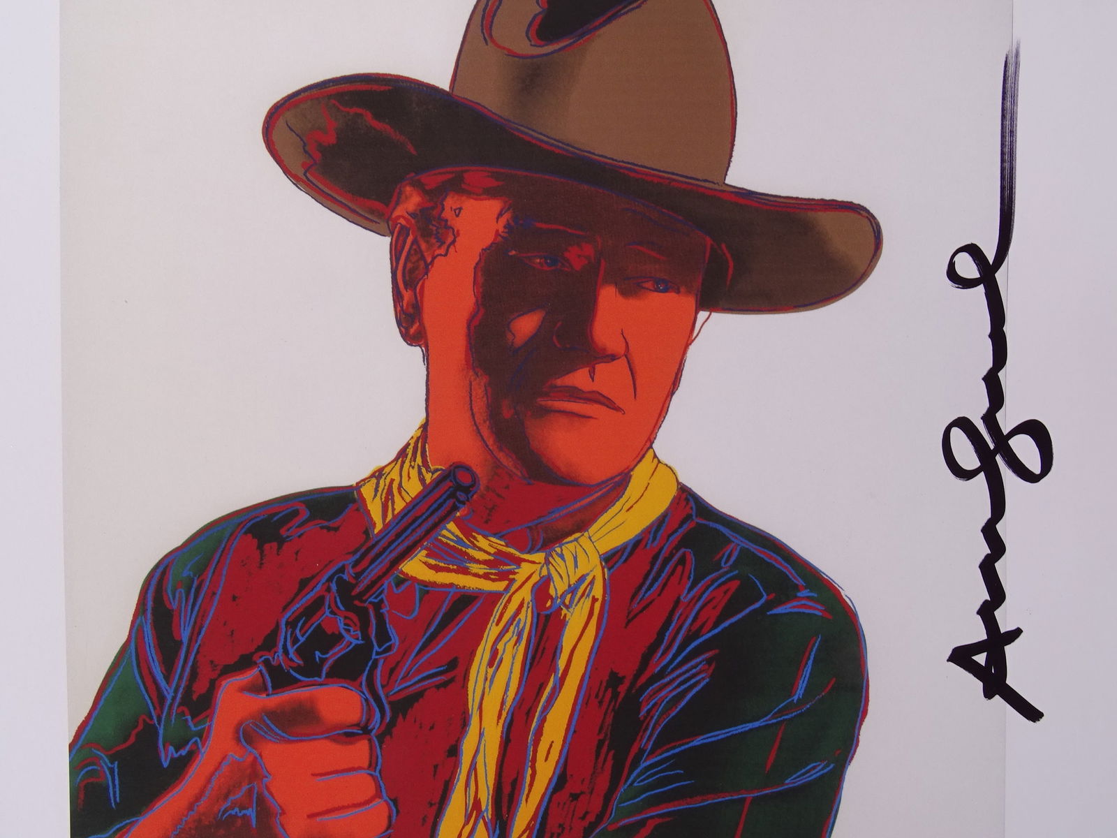 Andy Warhol, hand signed (1 of 4)