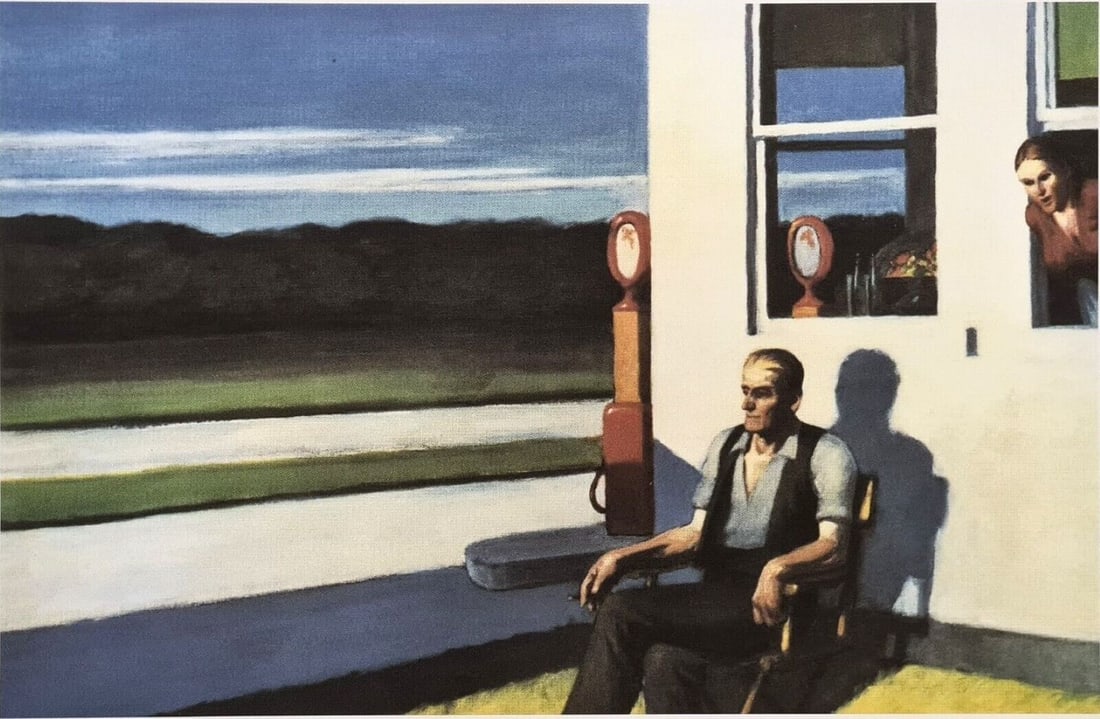 EDWARD HOPPER , Chair Car , Lithography Art Print Limited (1 of 6)
