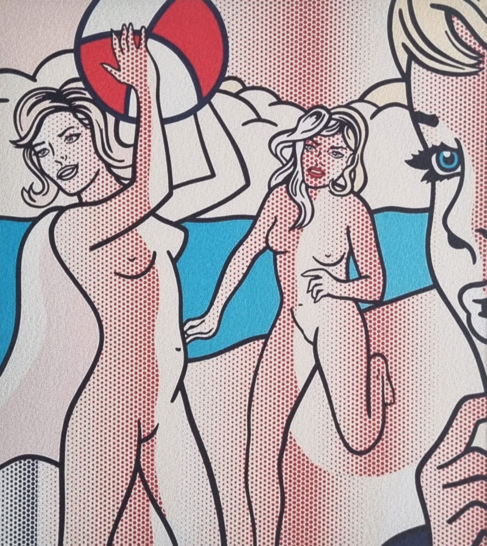 Roy Lichtenstein ,LITHOGRAPHIE SIGNED ,COA (1 of 5)