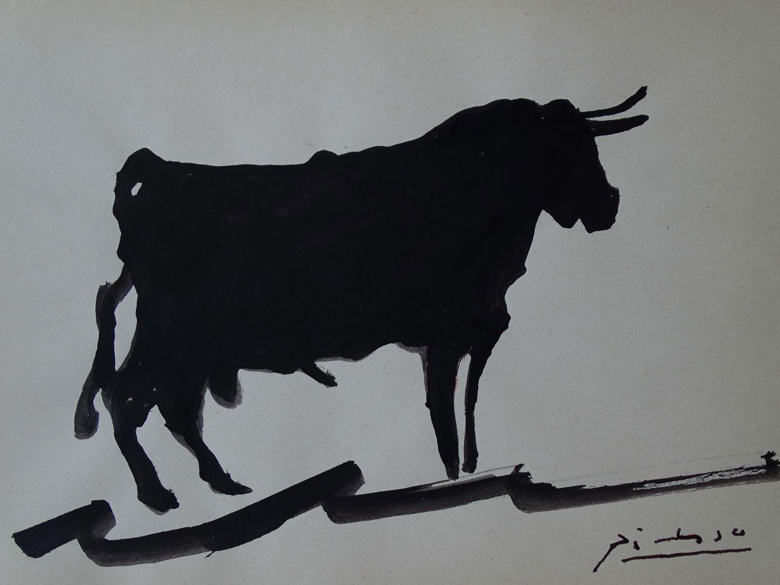 Pablo Picasso, hand signed, drawing (1 of 9)