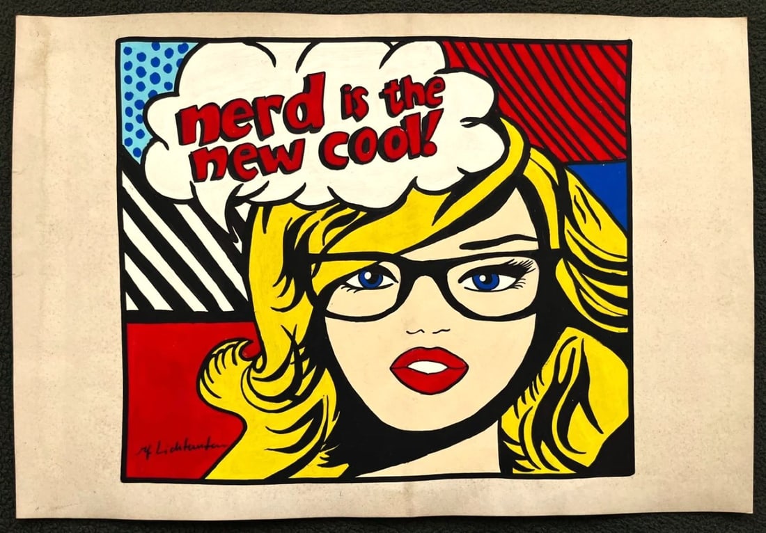 Roy Lichtenstein, SIGNED DRAWING (1 of 1)