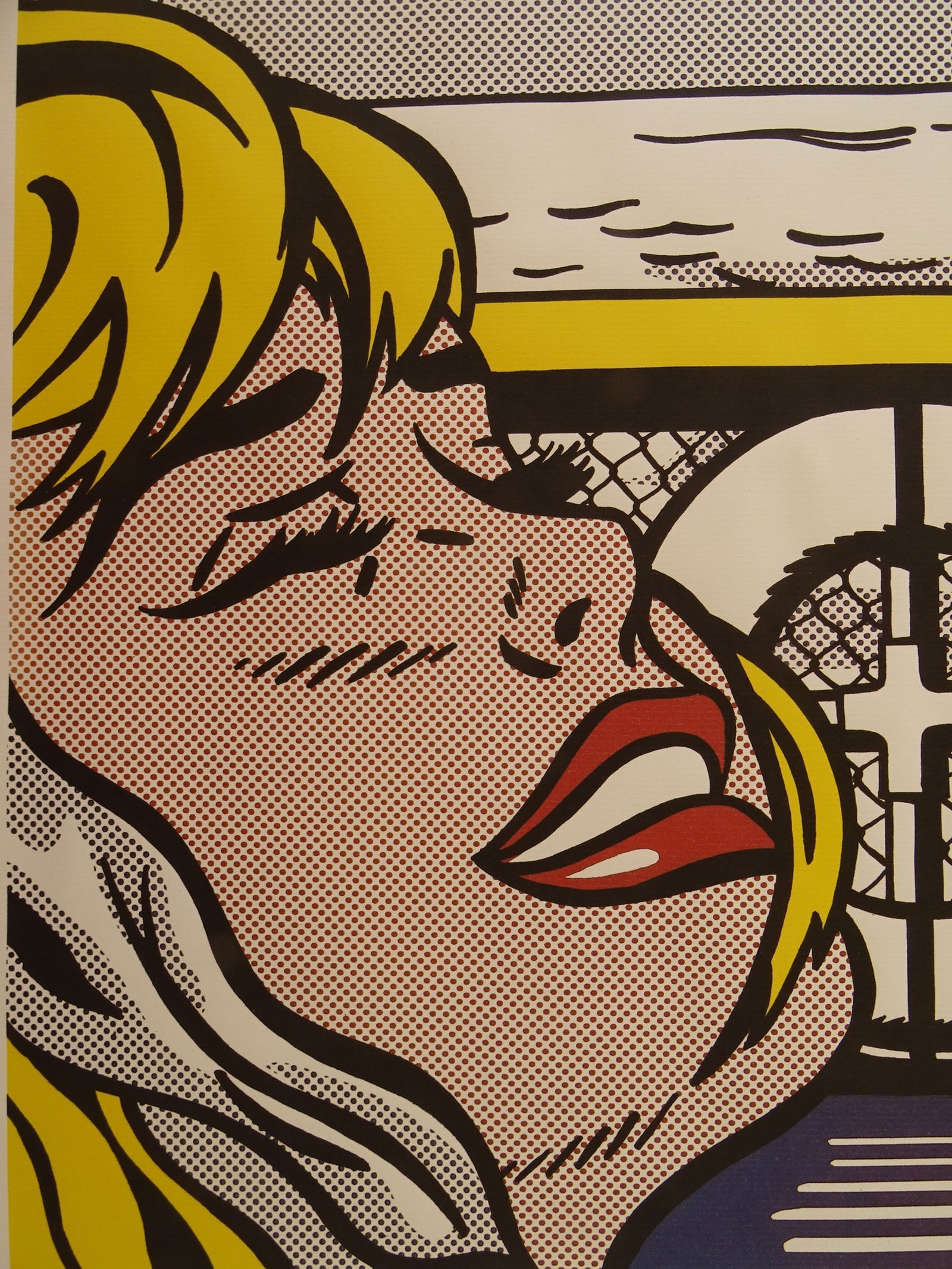 Roy Lichtenstein: Roy Lichtenstein, 50x40cm, signed in print.
