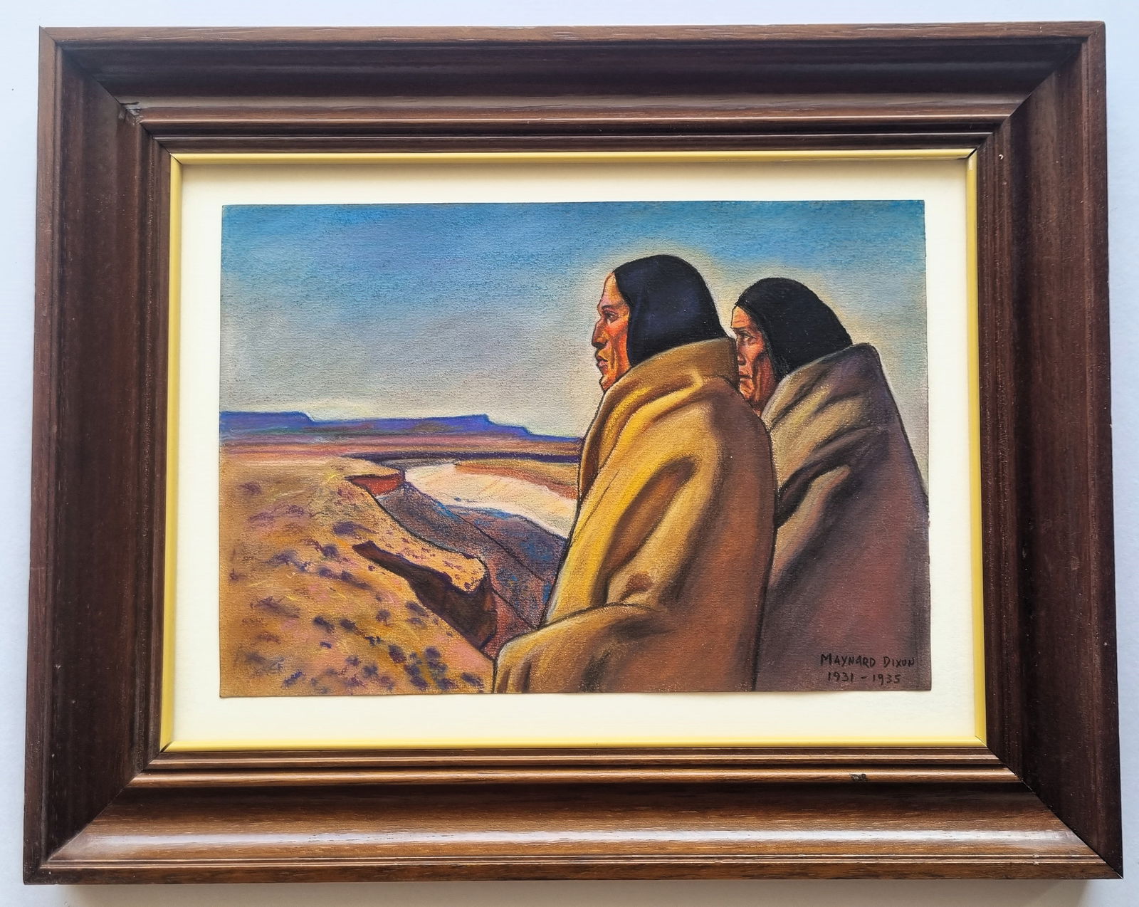 Maynard Dixon Drawing on paper (1 of 2)