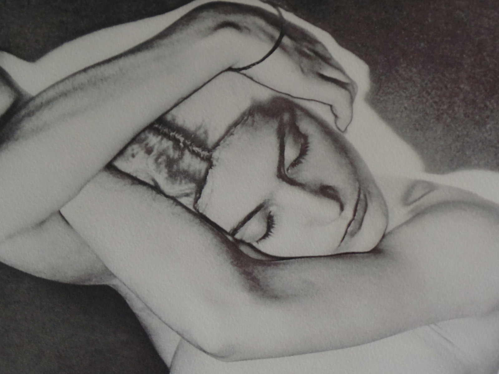 Man Ray (Emmanuel Radnitsky, dit, 1890-1976): Man Ray ,ca 38x28.5cmm, archess paper, embossed seal, phototype heliogravure.Man Ray was a significant contributor to the Dada and Surrealist movements, although his ties to each were informal. He pro