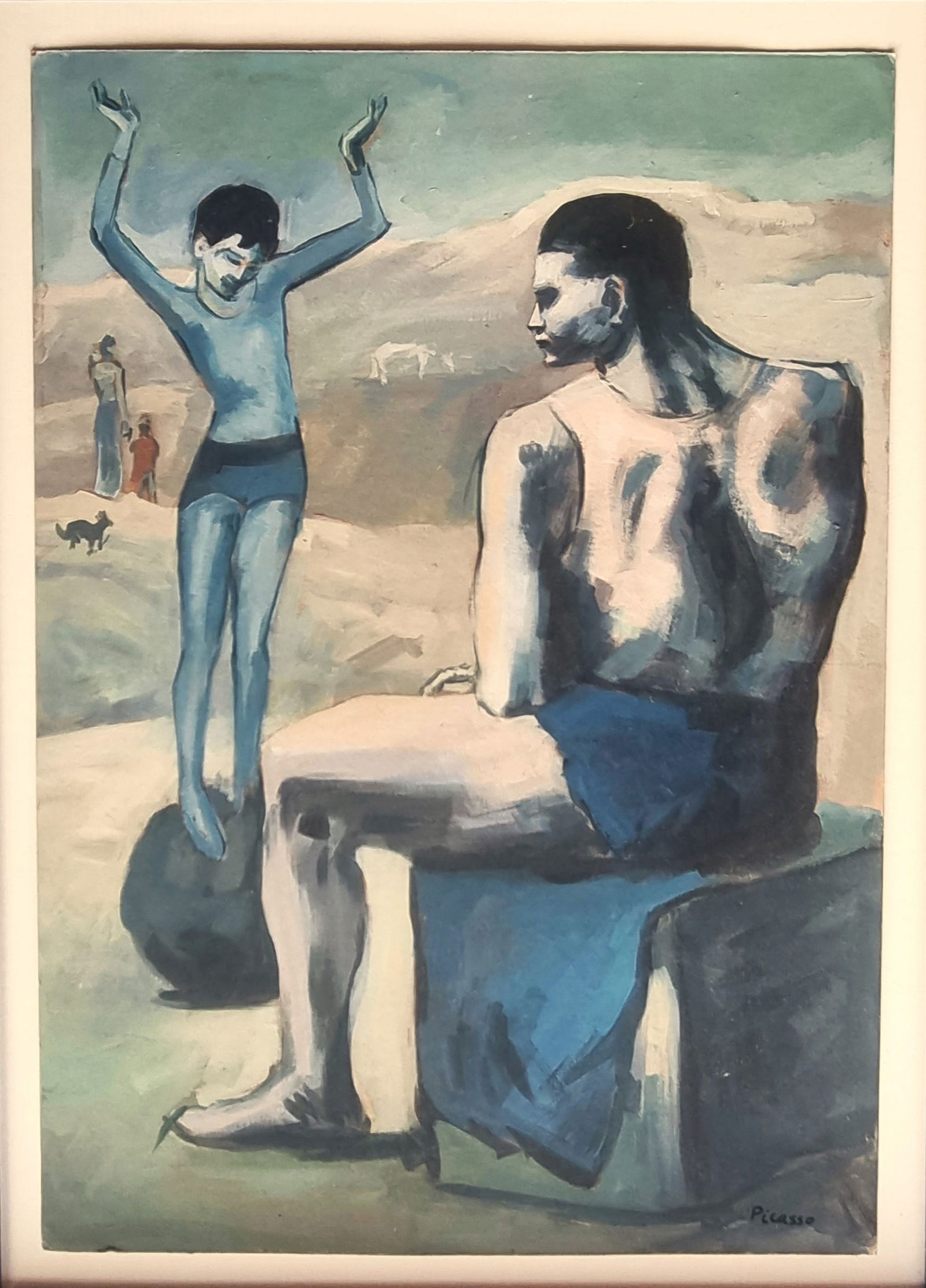 Pablo Picasso, Drawing hand signed (1 of 2)