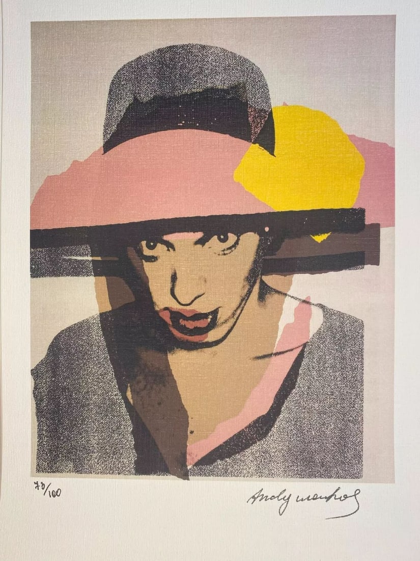 Roy Lichtenstein Drawing on  paper Signed (1 of 2)