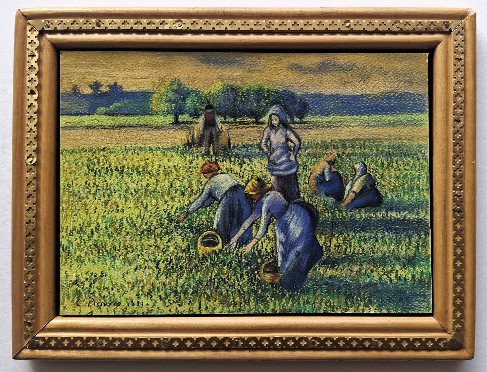 Camille Pissarro, drawing signed by hand (1 of 1)