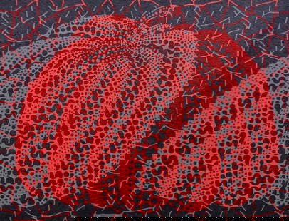 Yayoi Kusama , Lithographie Signed , numbered COA: Signature in the plate and numbered / 150 .Yayoi Kusama , lithograph on Arches paper.Dry pad.Comes with edition certificate.Dimension cm. 38 x 28 cm.COA