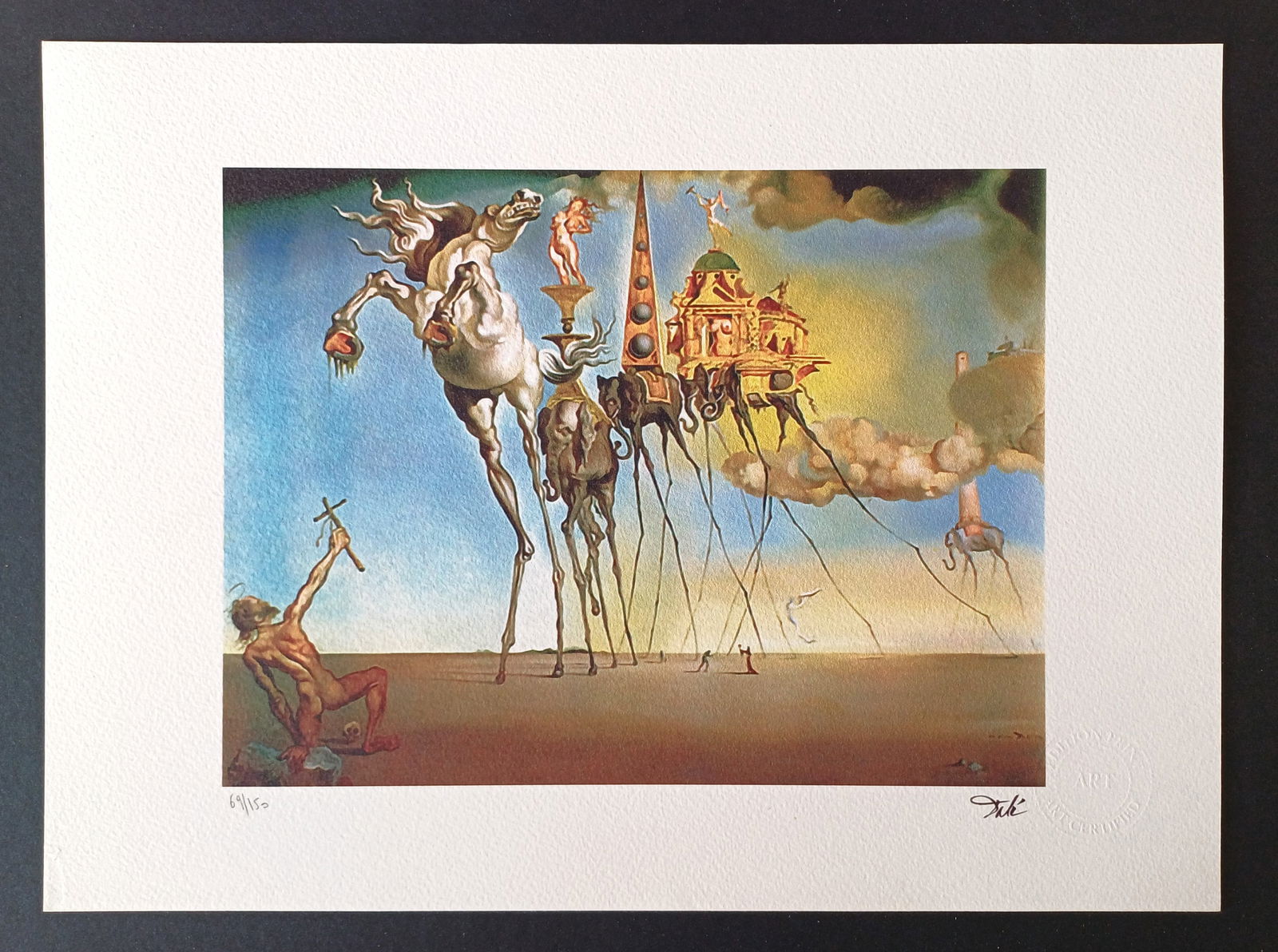 Dali Hallucinogenic Toreador Signed & Numbered Litho