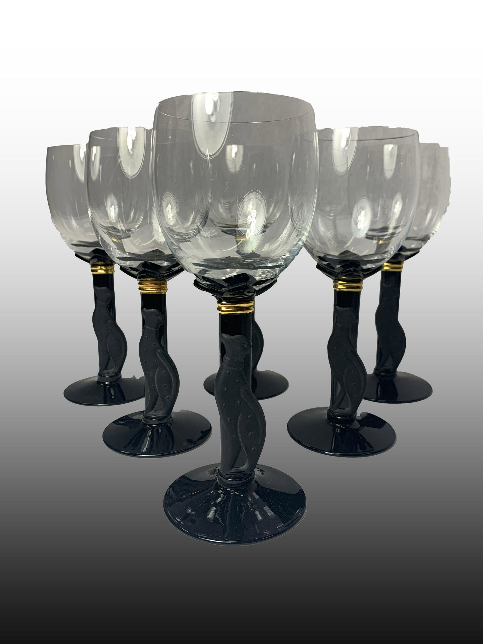 20 oz wine glass Colored Crystal Wine Glass Set of 6
