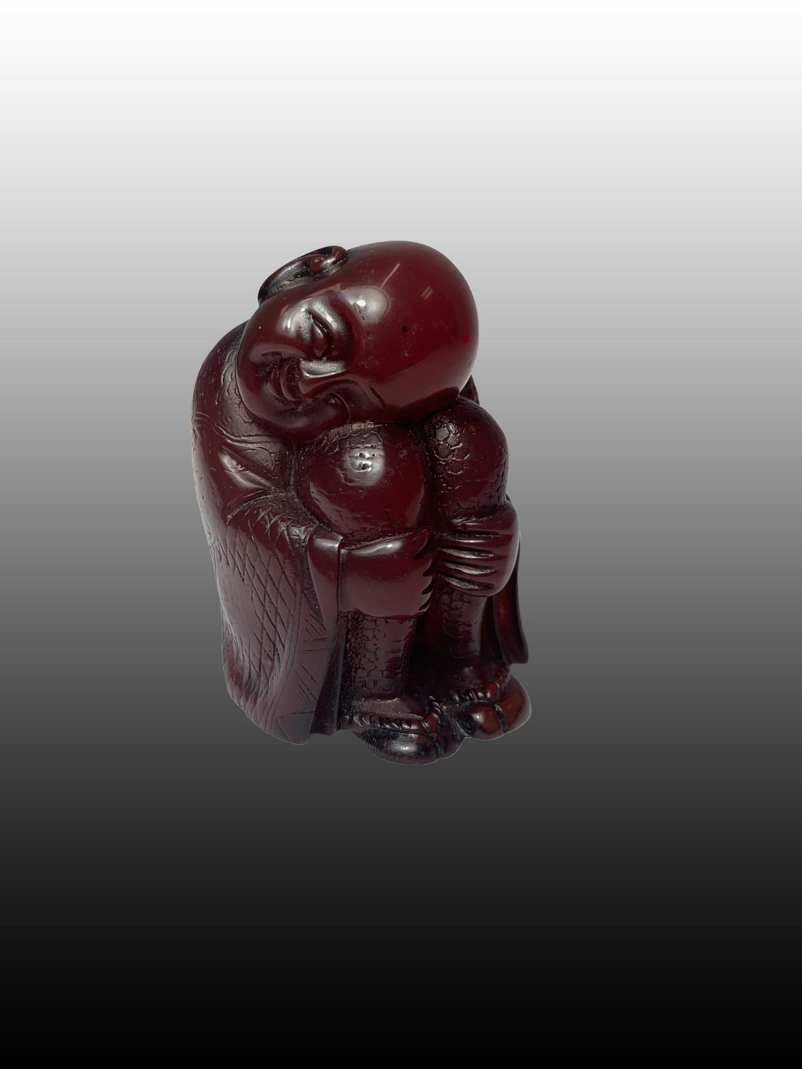 Chinese Cherry Amber Buddha (1 of 7)