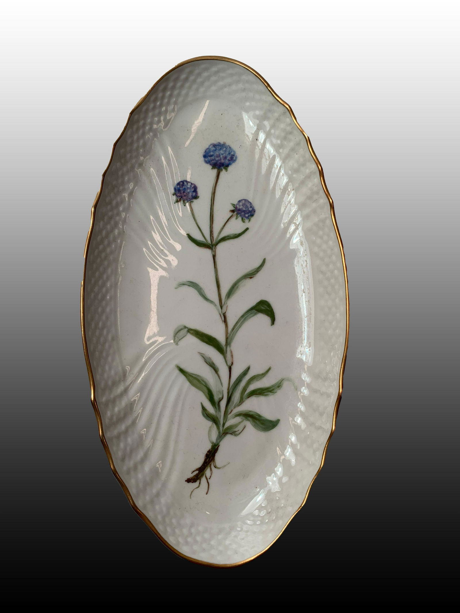 Royal Copenhagen Botanical Serving Plate (1 of 4)