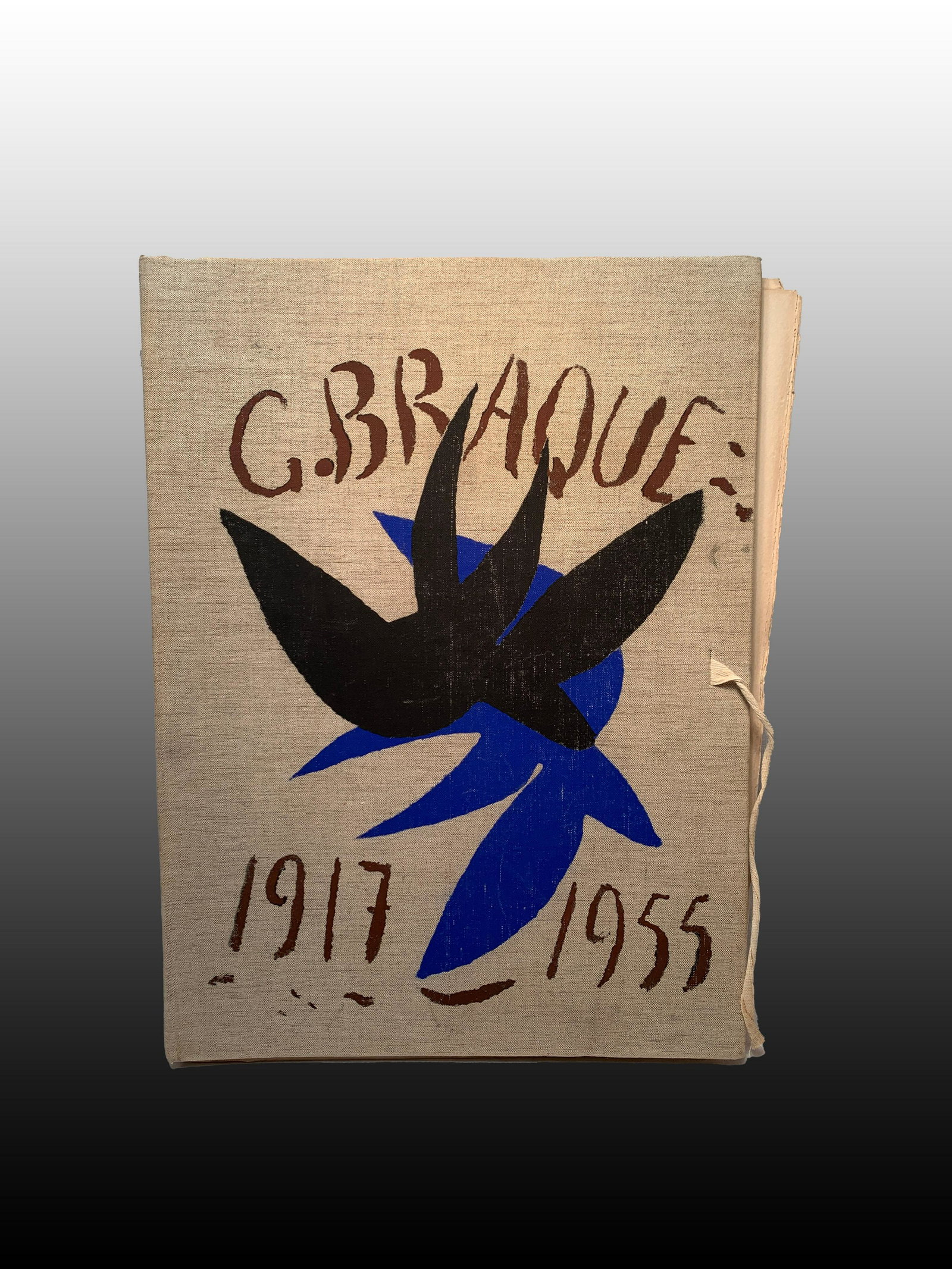 Cahier de Georges Braque, 1917-1947: This lovely book published by Maeght editeur, Paris. A very nice copy of this rare book. The book is number 845/ It measures