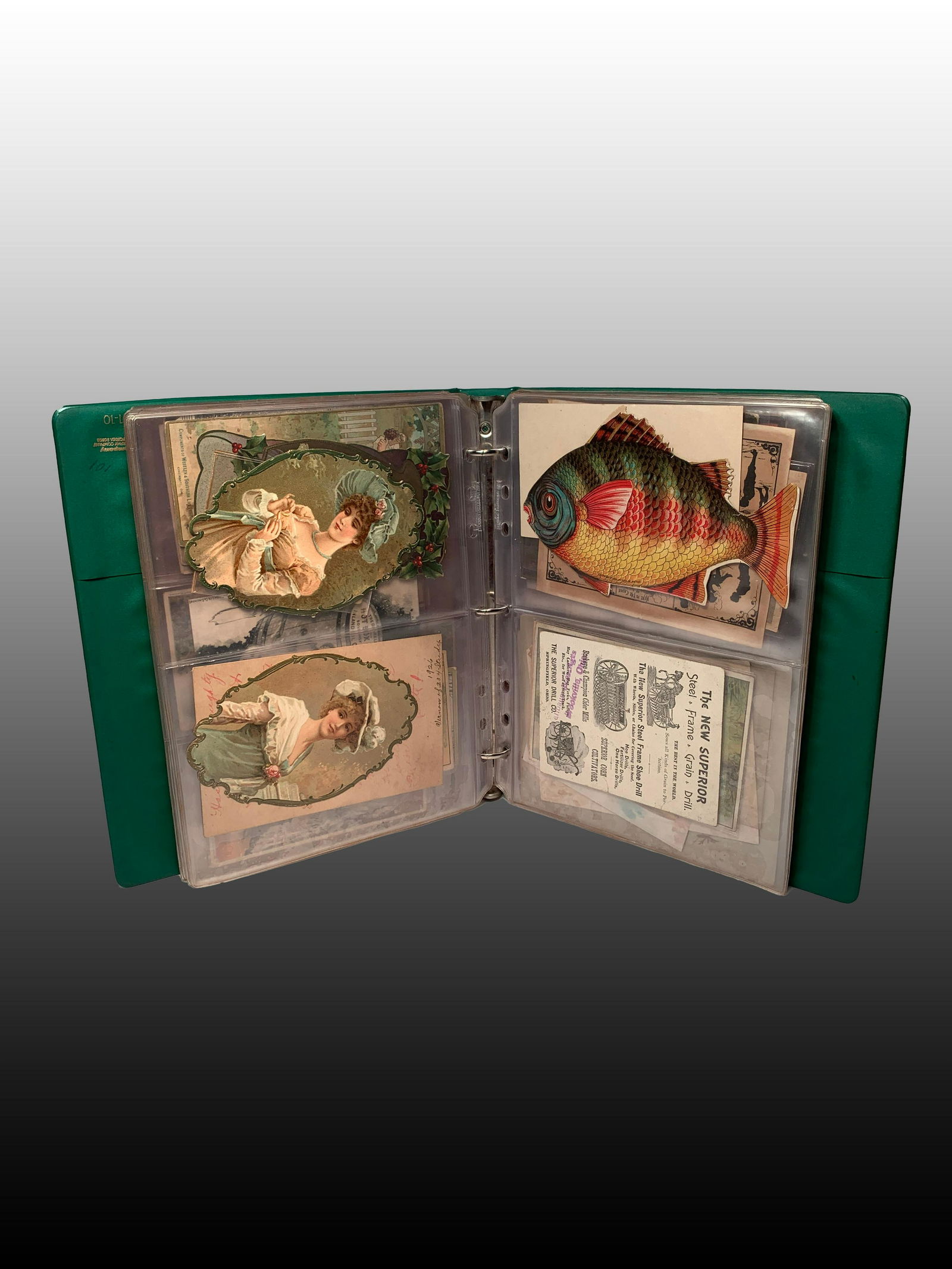 Collection of 100 Trade and Advertising Cards 19/20th (1 of 9)