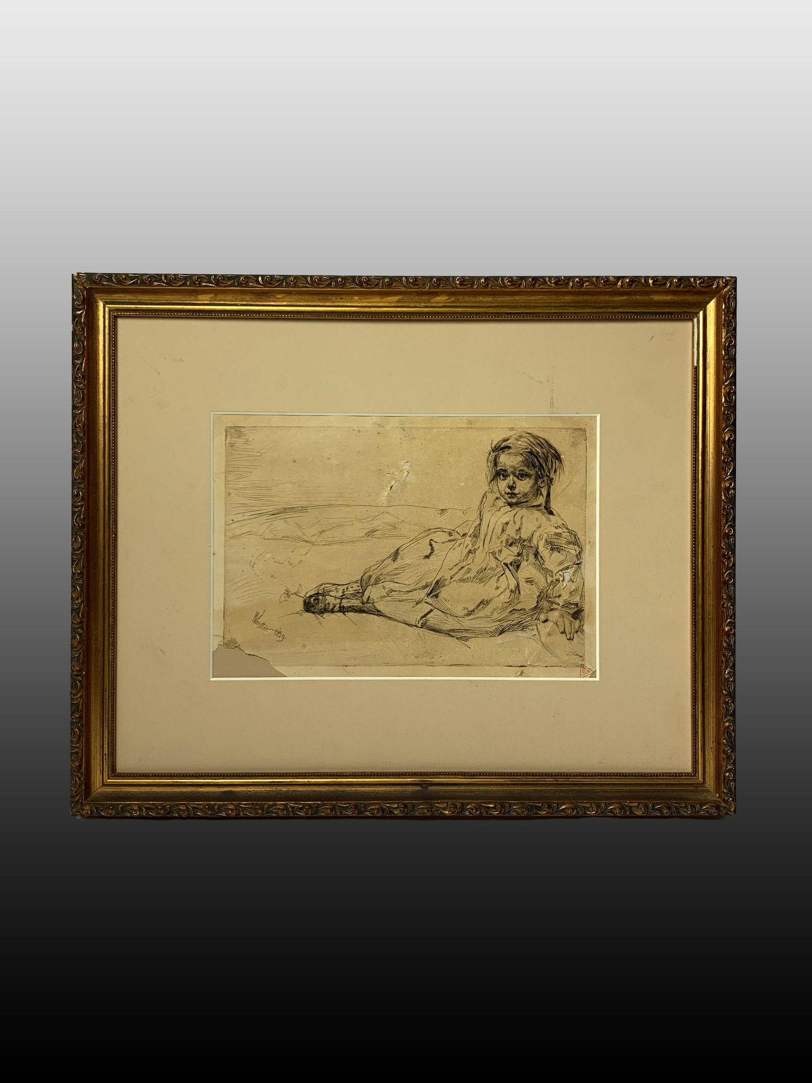 James McNeill Whistler, American (1834-1903) Etching (1 of 8)