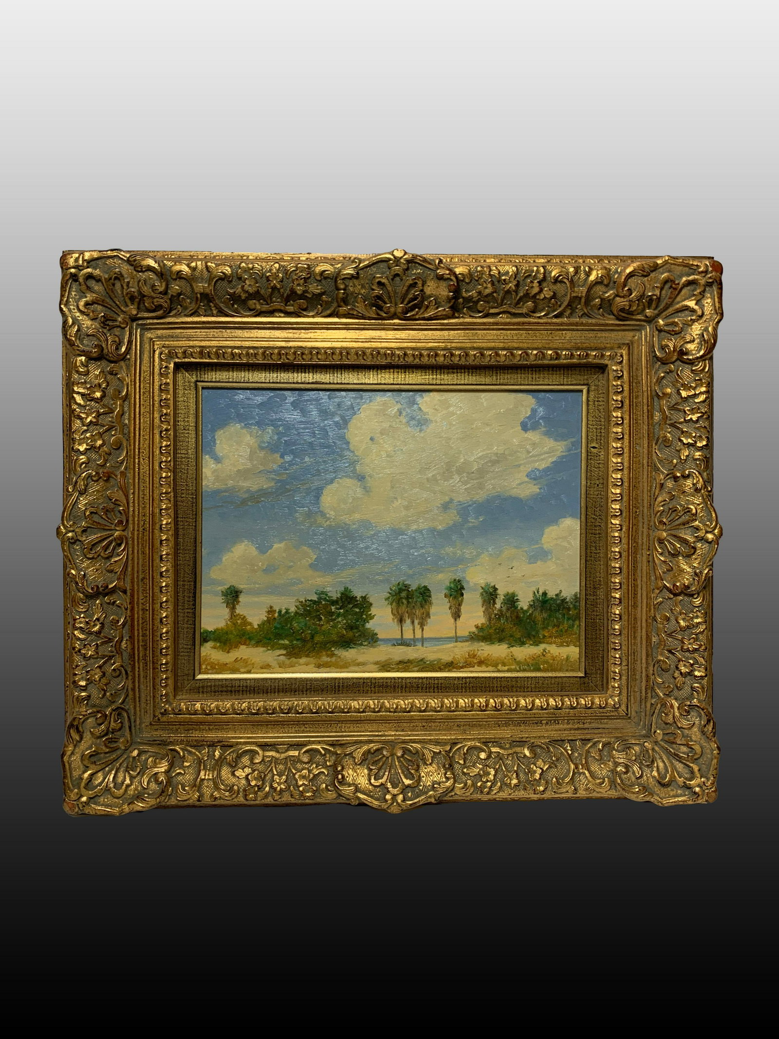 David Eugene Henry, American, (1946-) Oil on Board (1 of 8)