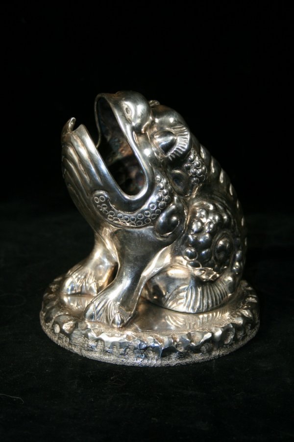Rare Victorian Silverplate Spoon Warmer