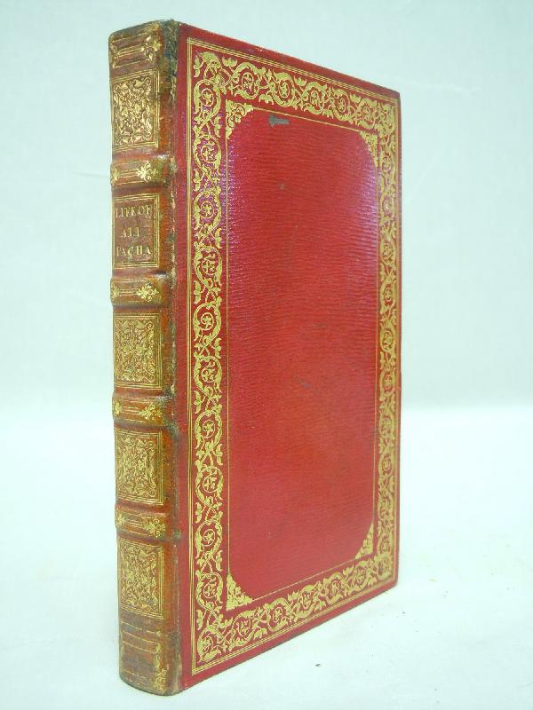Fore-Edge Book, "Life of Ali Pacha": Fore-edge paintings; "The Life of Ali Pacha, of Jannina, Late Vizier of Epirus, Surnamed Aslan, or the Lion." Including a compendious history of Modern Greece. Second edition. London, printed for Lupt