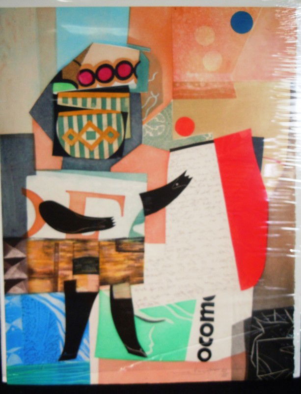 Max Papart, "Bonnie Nouvelle": From the Old School Square Museum, lithograph on handmade paper. Pencil signed and numbered 142/195. Measurements are: 23" x 18". Disclaimer: Any piece of art deaccessed from the Old School Square Mus