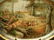 101: Hand-Painted A. Heidrich China Serving Tray - 2