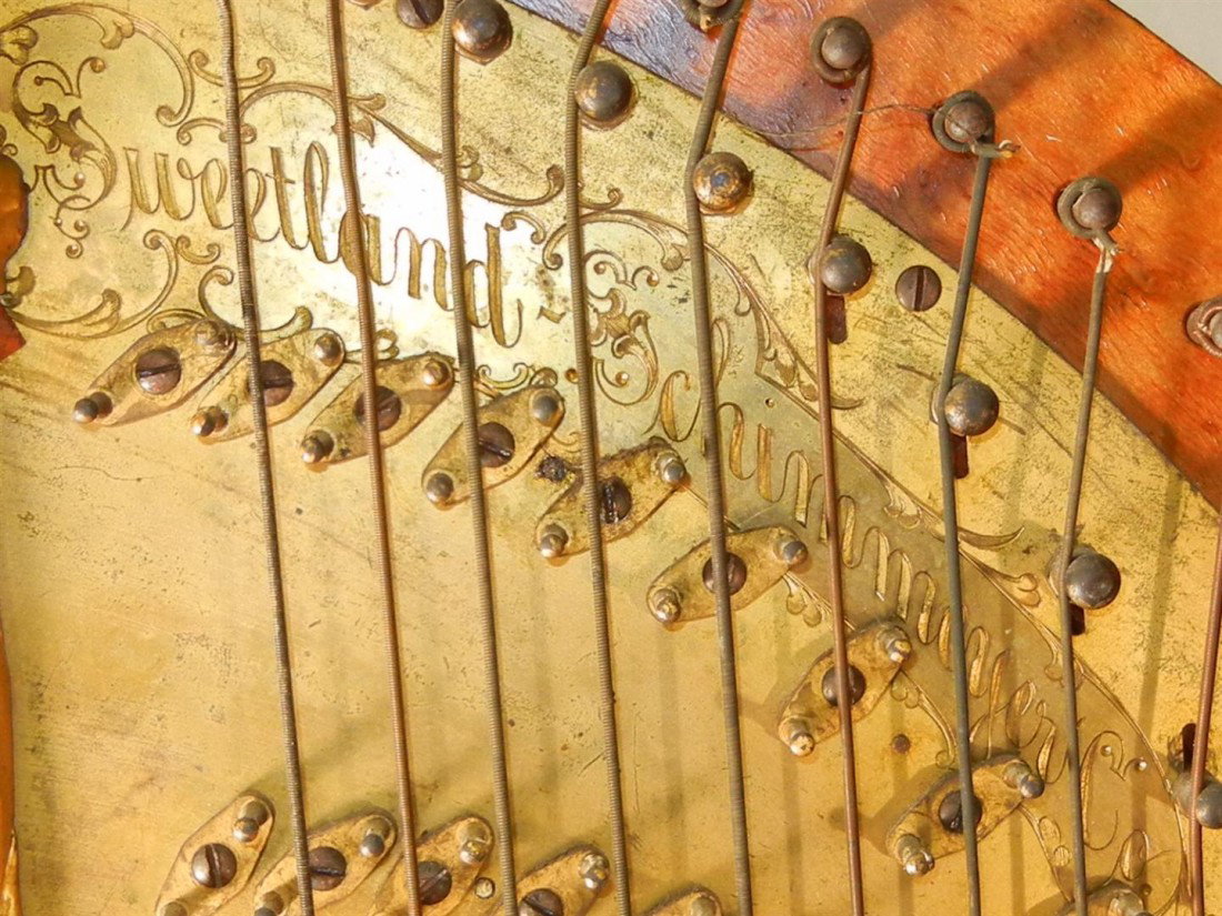 19th Century Sweetland-Schimmeyer Co. Harp - 8